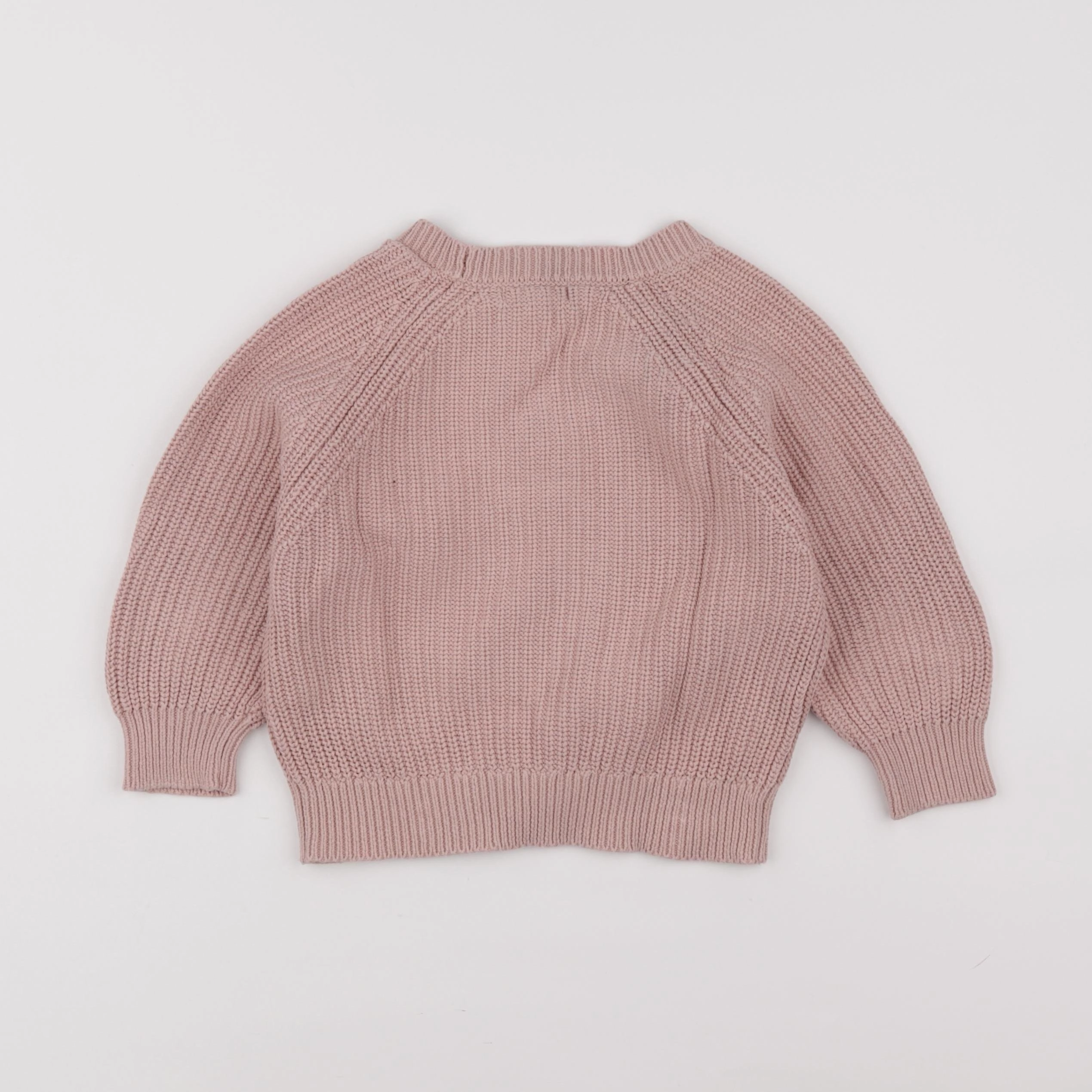 Vertbaudet - gilet rose - 4 ans