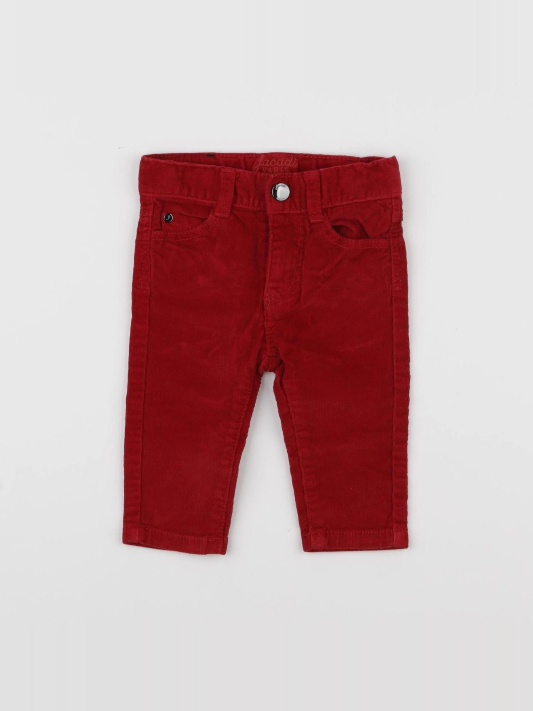 Jacadi - pantalon rouge - 6 mois