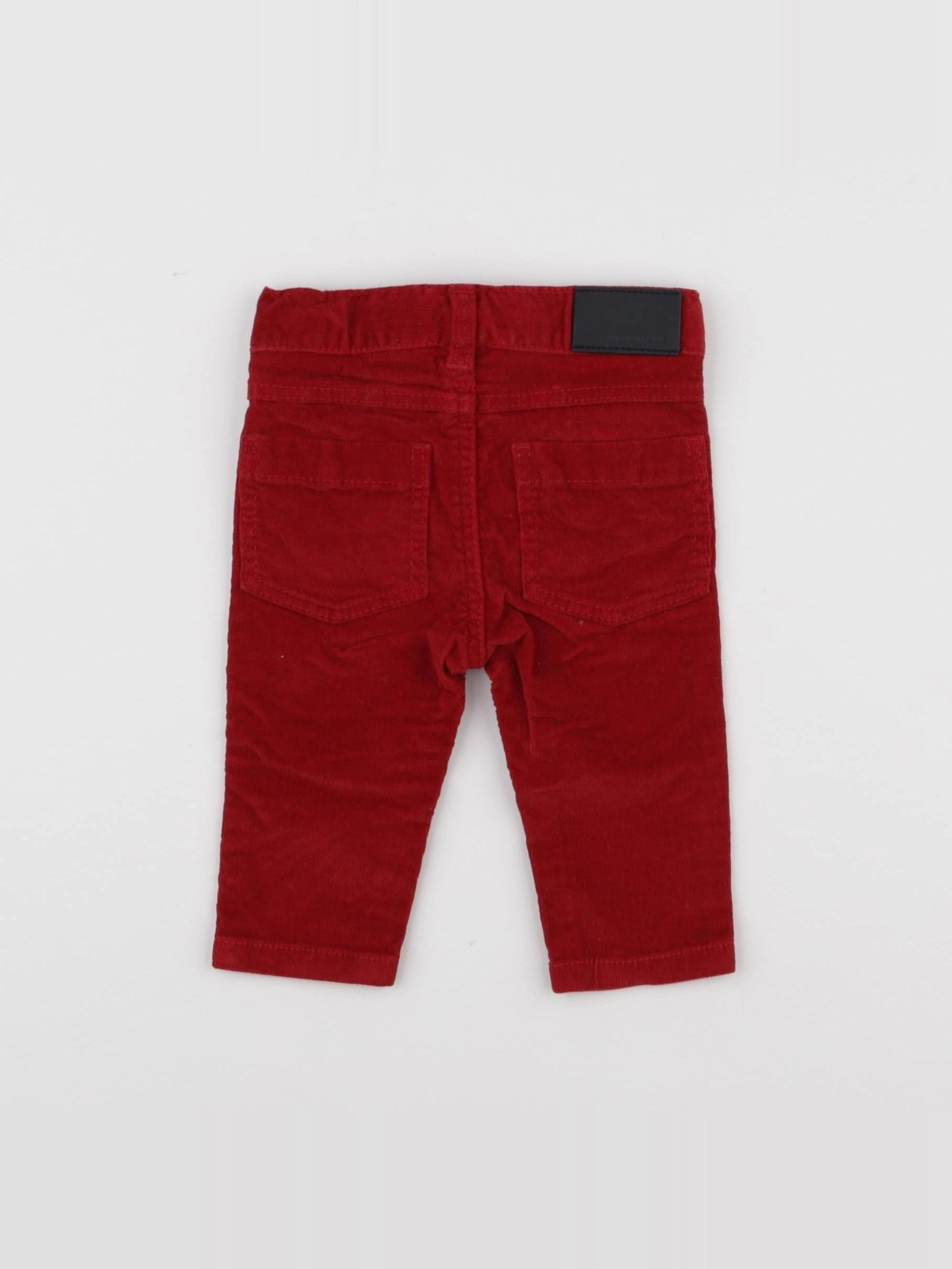 Jacadi - pantalon rouge - 6 mois