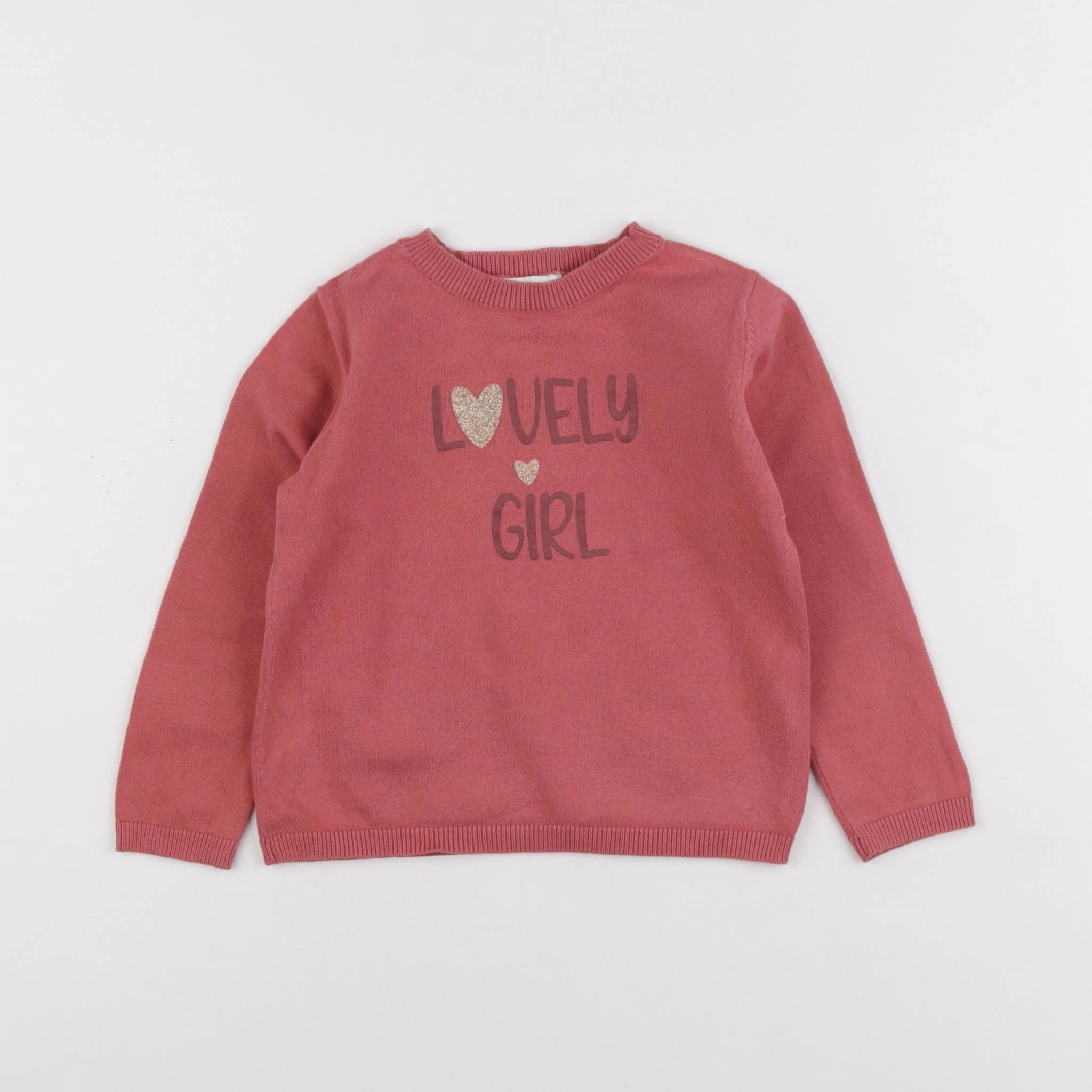 Vertbaudet - pull rose - 2 ans à 36 mois