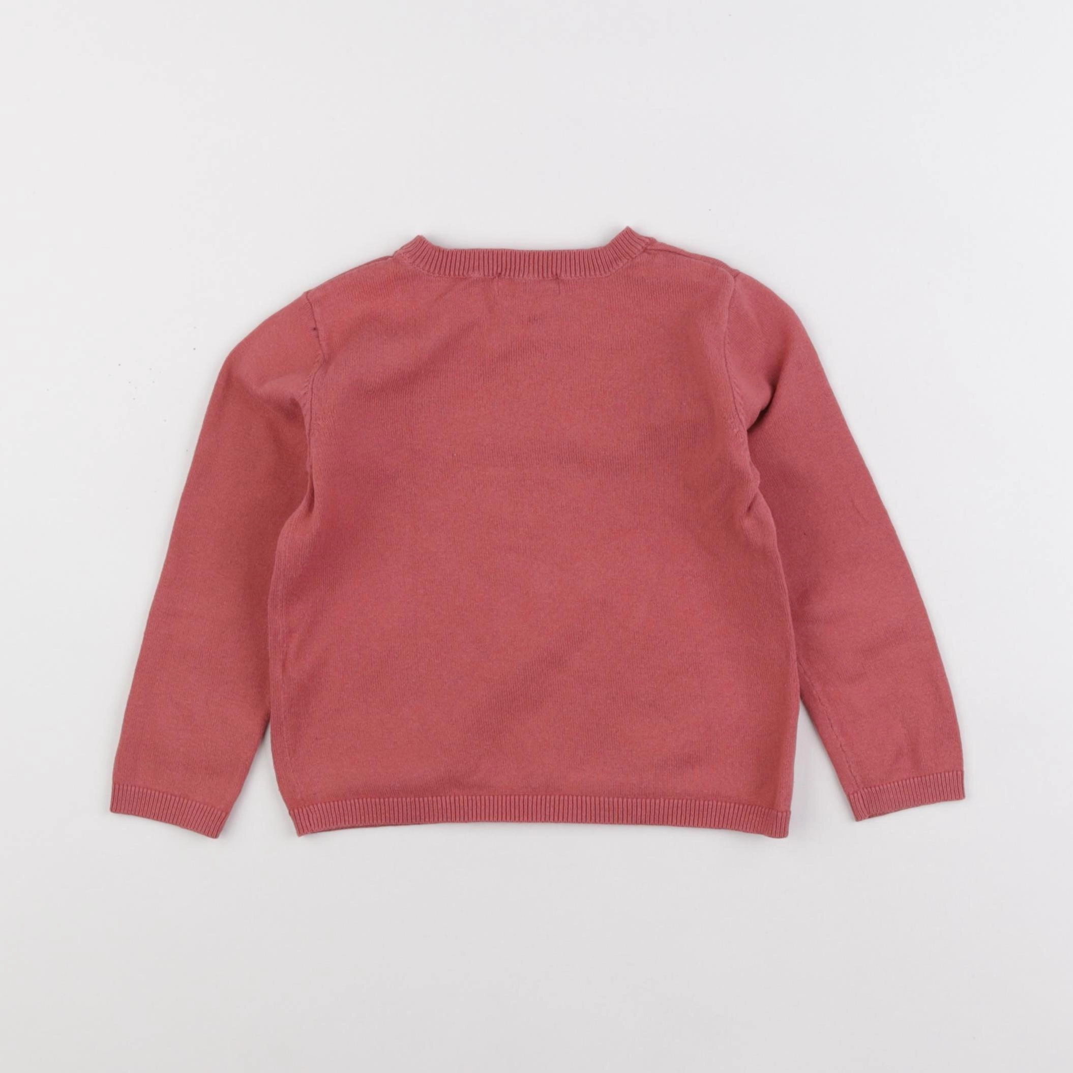 Vertbaudet - pull rose - 2 ans à 36 mois