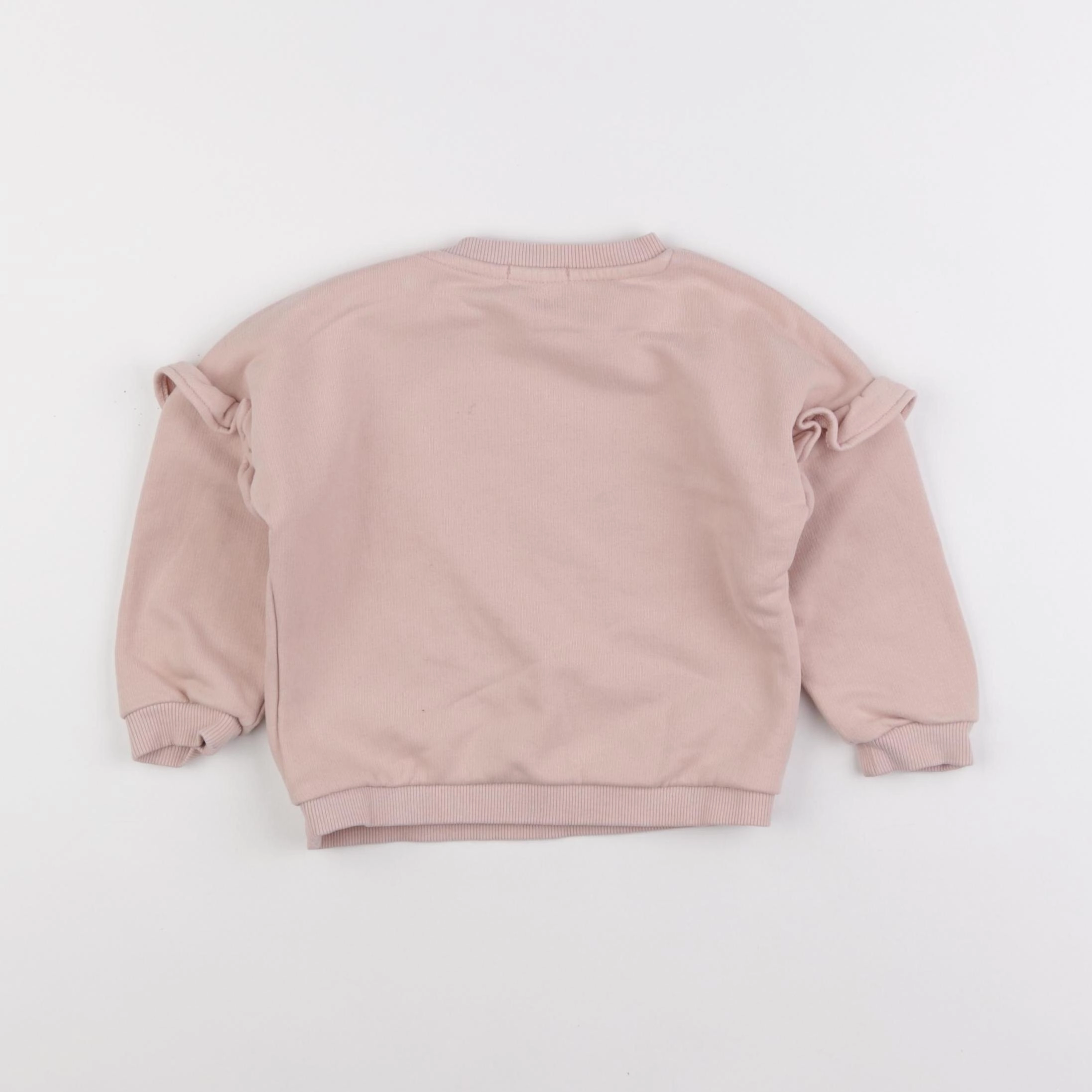 Vertbaudet - sweat rose - 2 ans