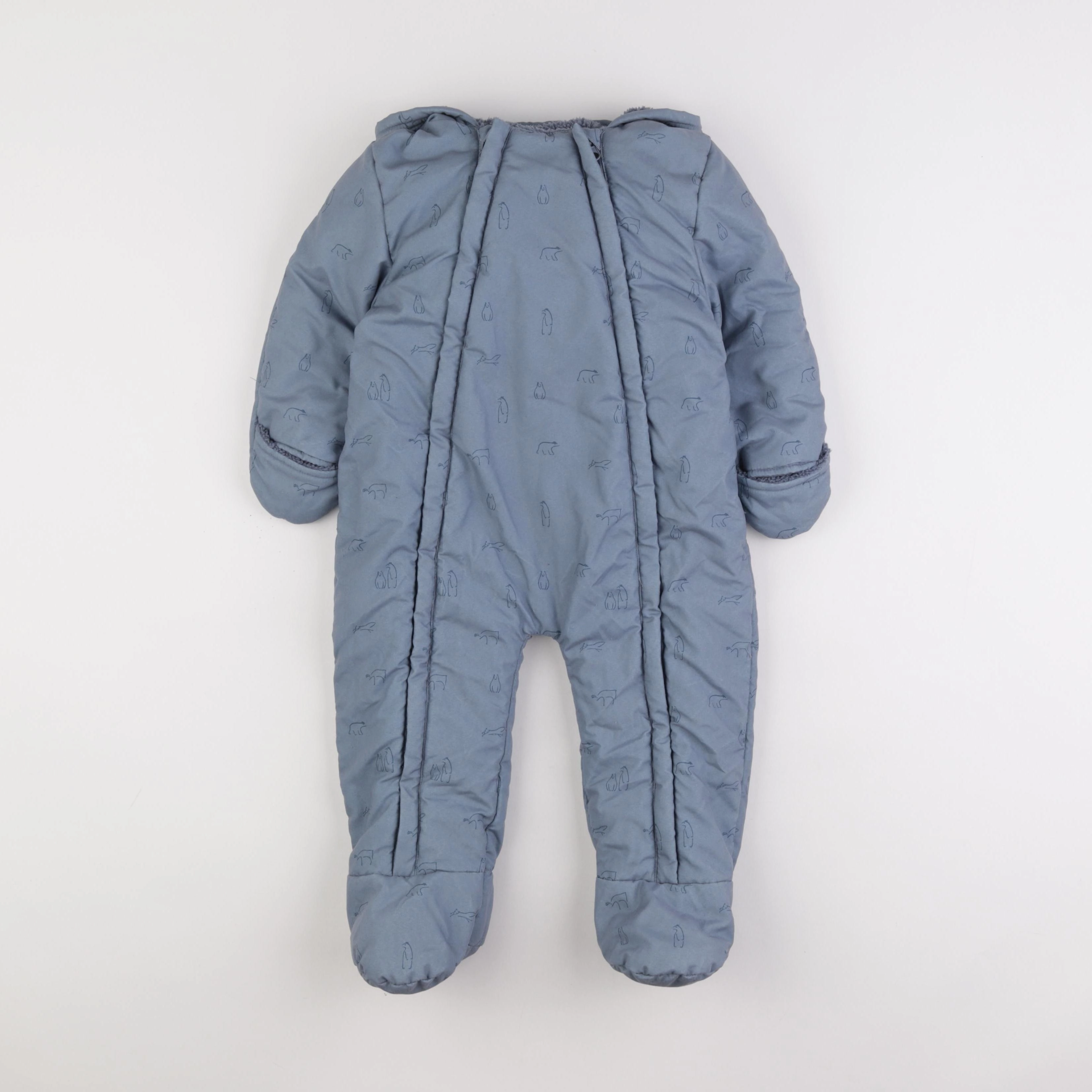 Vertbaudet - combi-pilote bleu - 18 mois