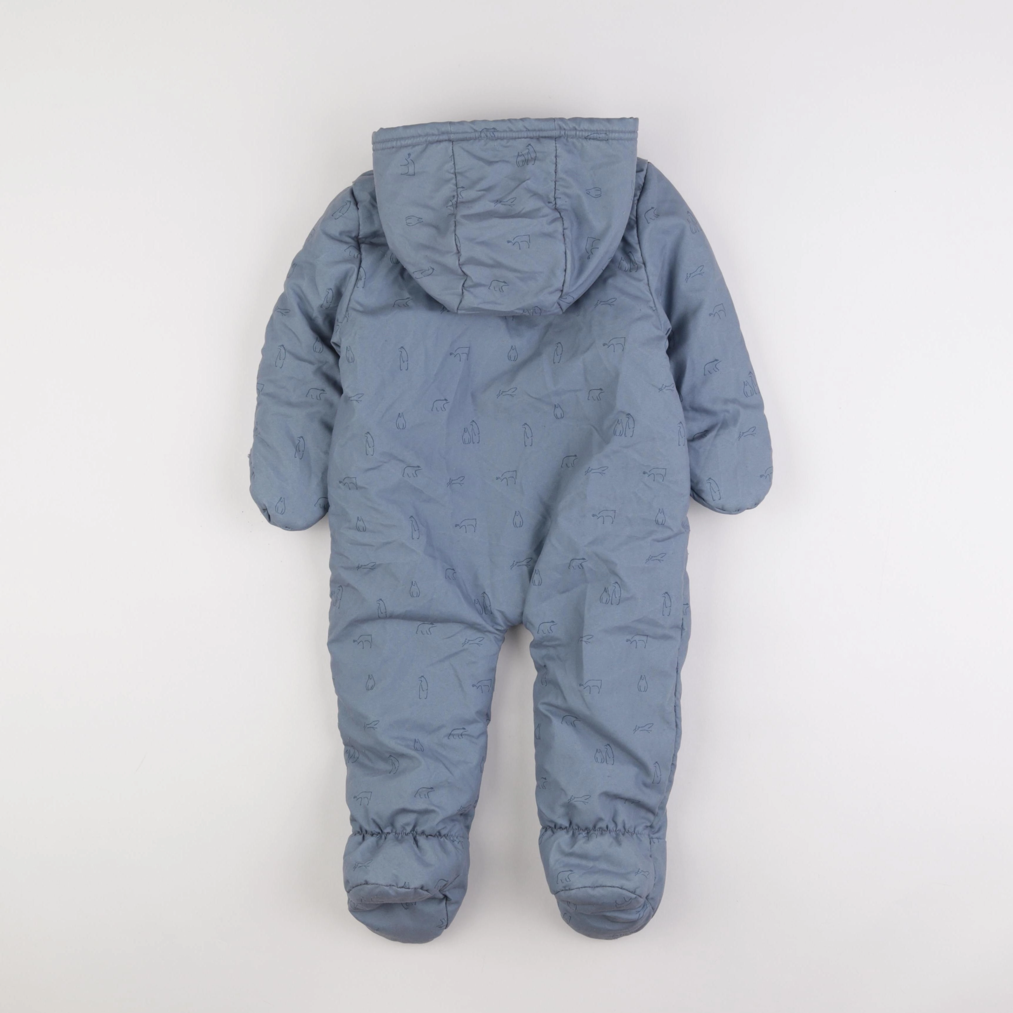 Vertbaudet - combi-pilote bleu - 18 mois
