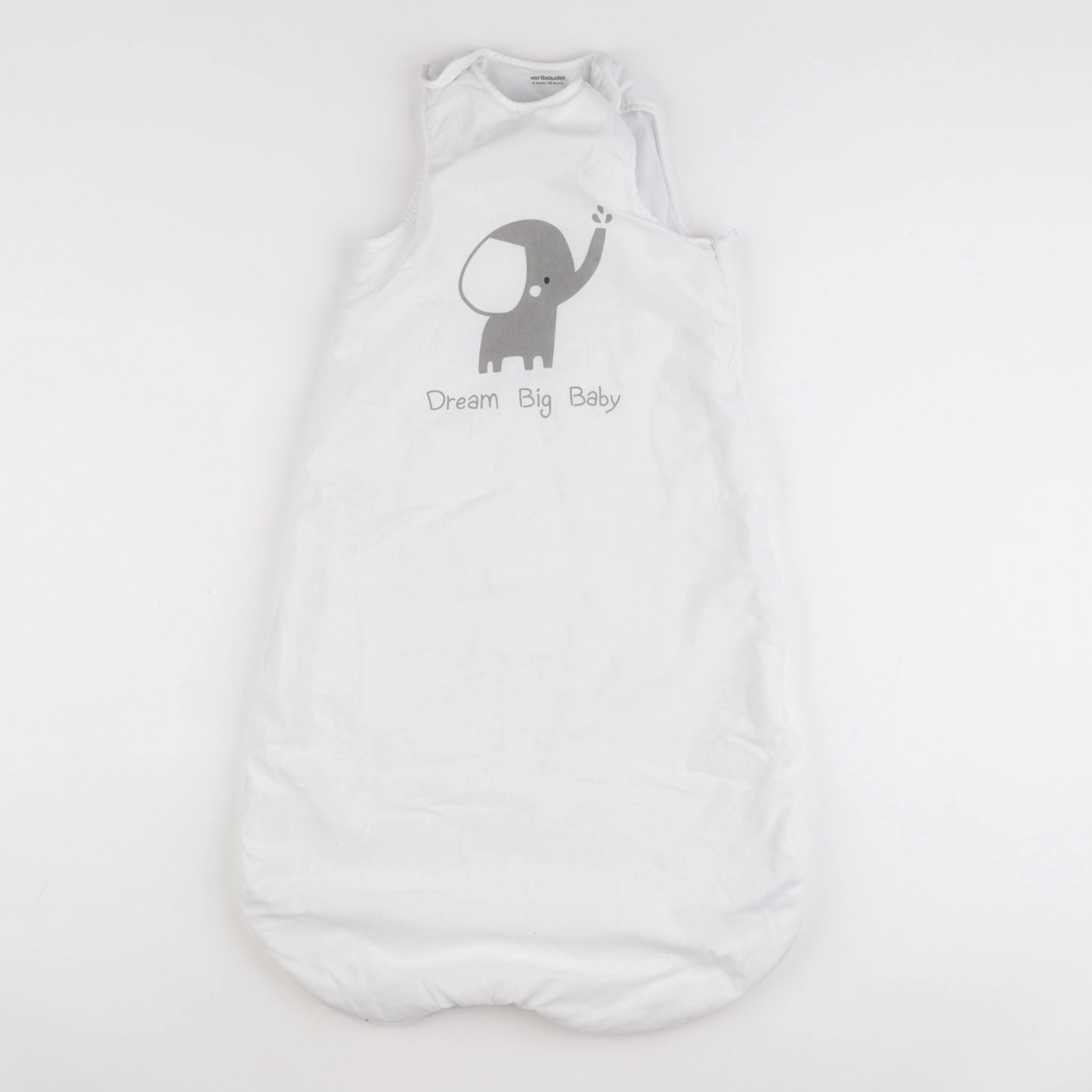 Vertbaudet - gigoteuse TOG 2,5 blanc - 6/18 mois