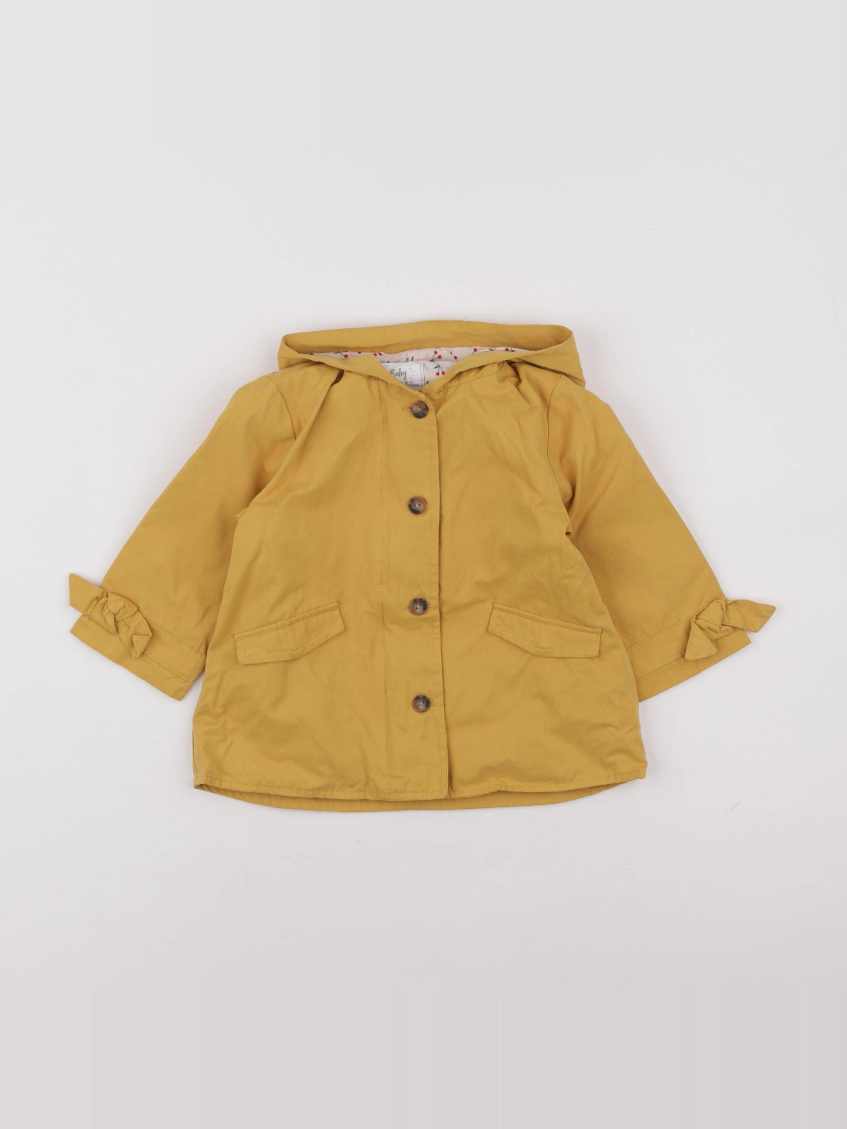 Vertbaudet - imperméable jaune - 18 mois