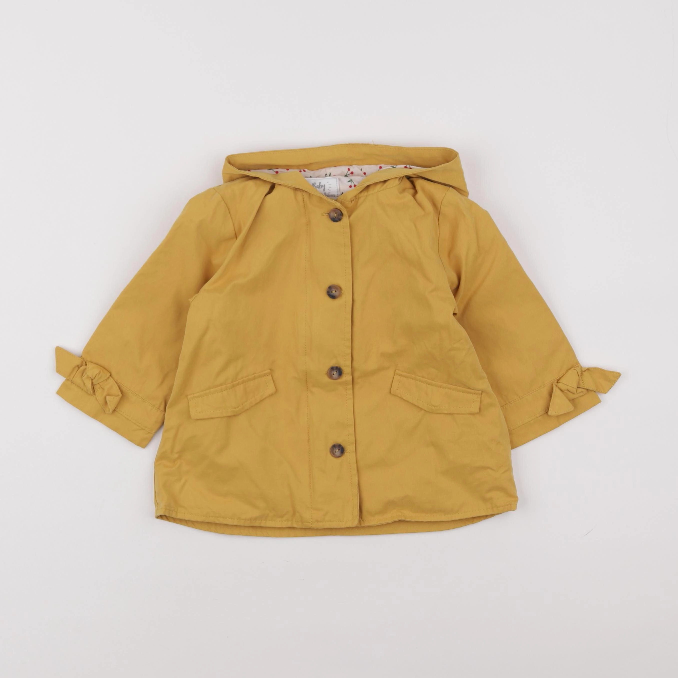 Vertbaudet - imperméable jaune - 18 mois