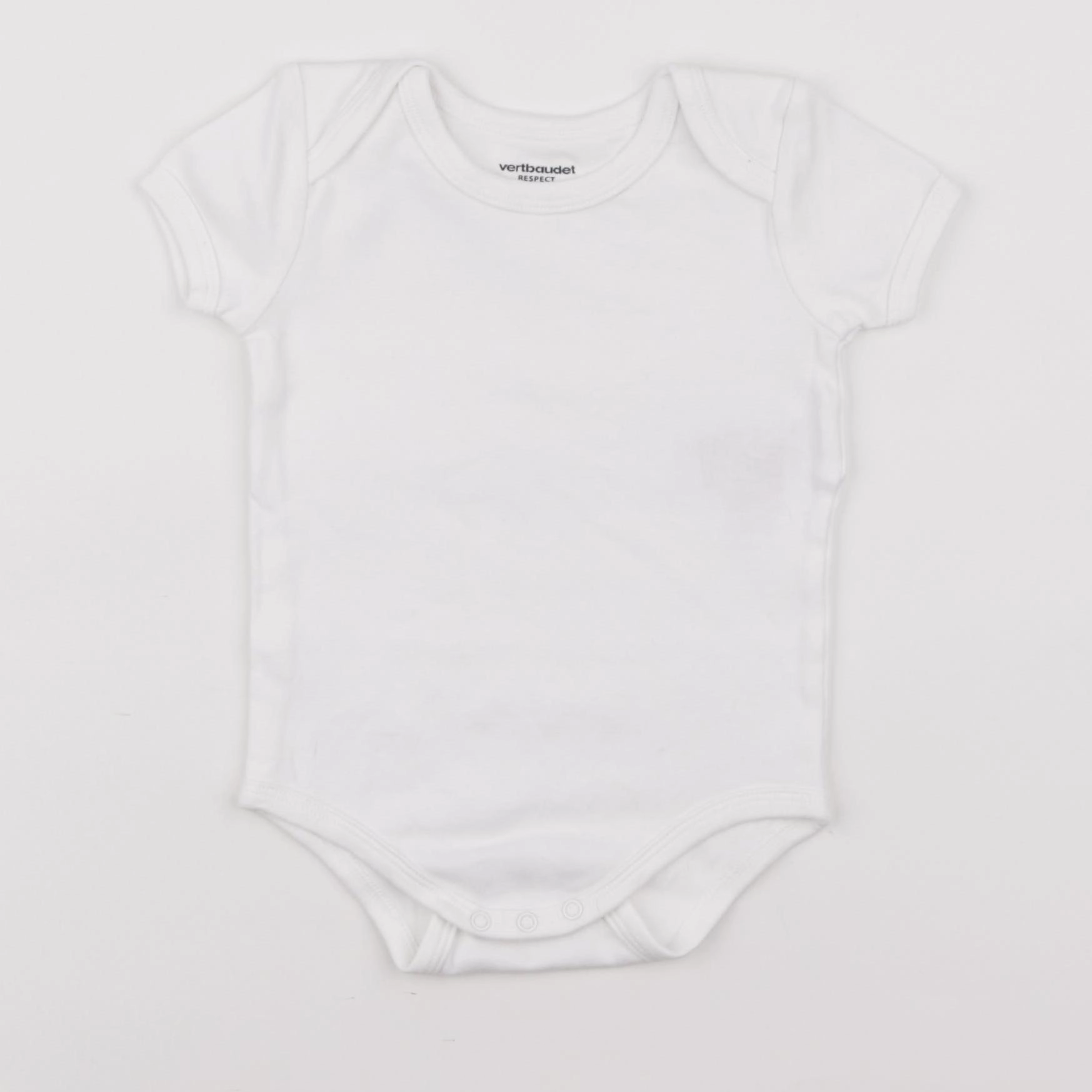 Vertbaudet - body blanc - 9 mois