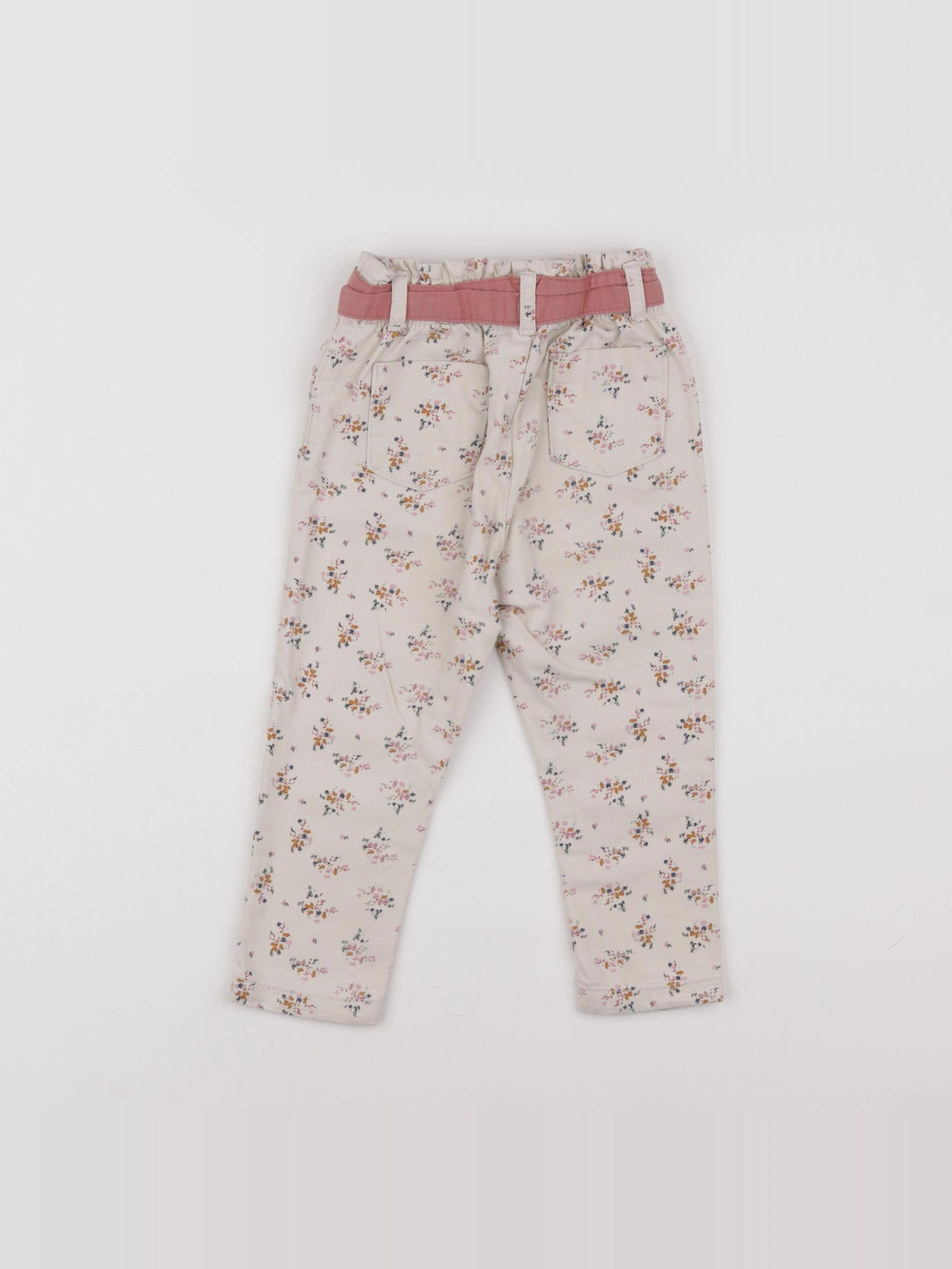 Vertbaudet - jean beige - 24 mois