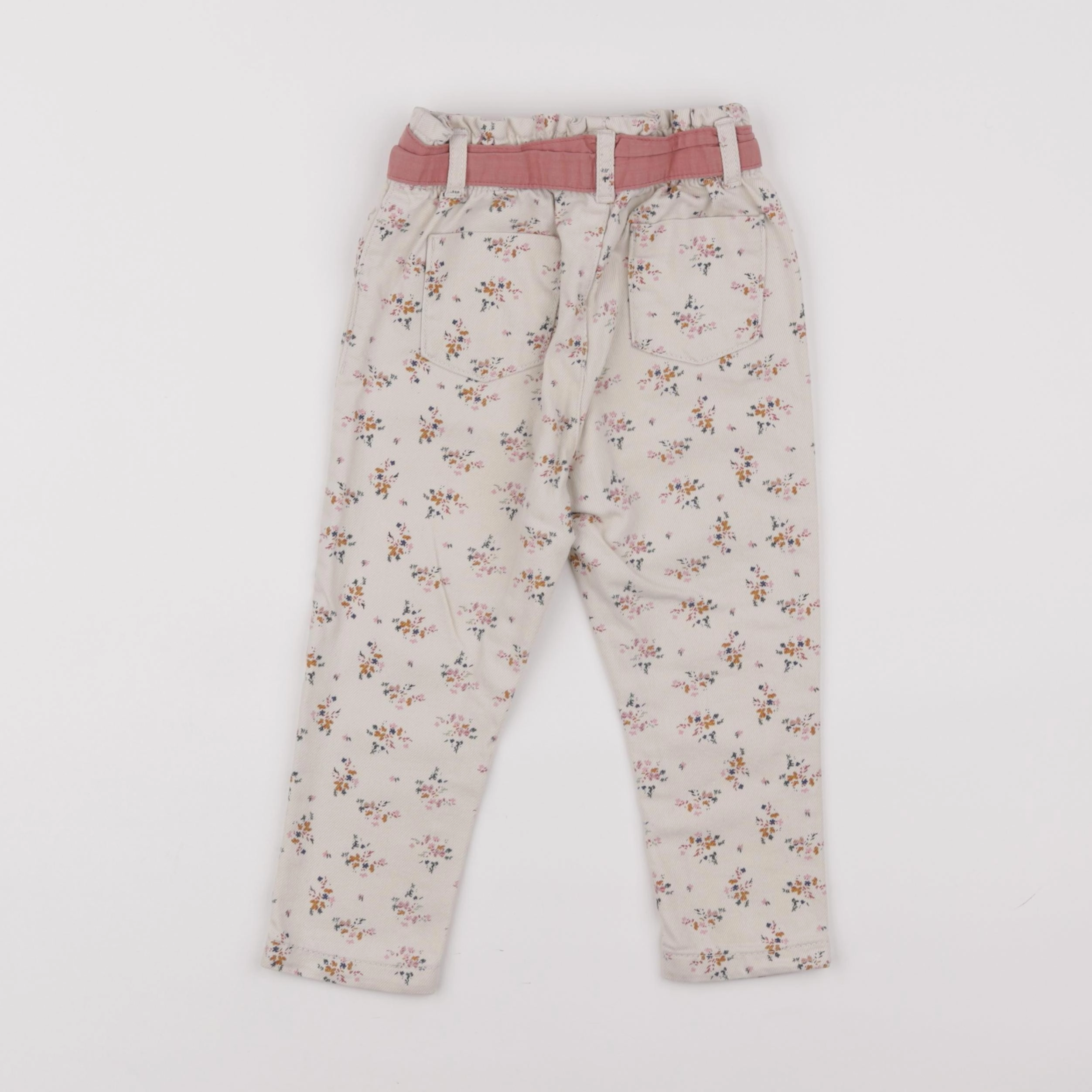 Vertbaudet - jean beige - 24 mois