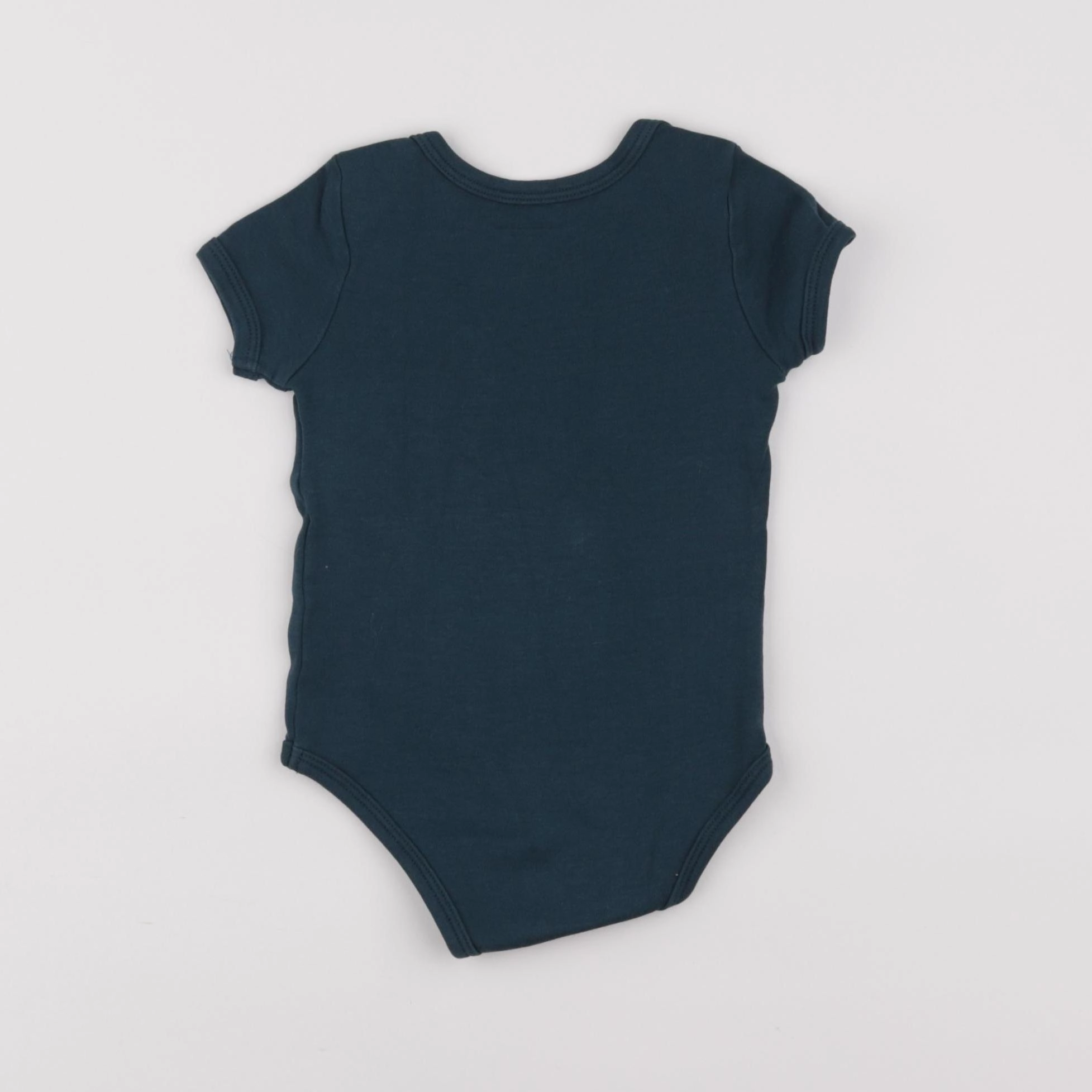 Vertbaudet - body bleu - 9 mois