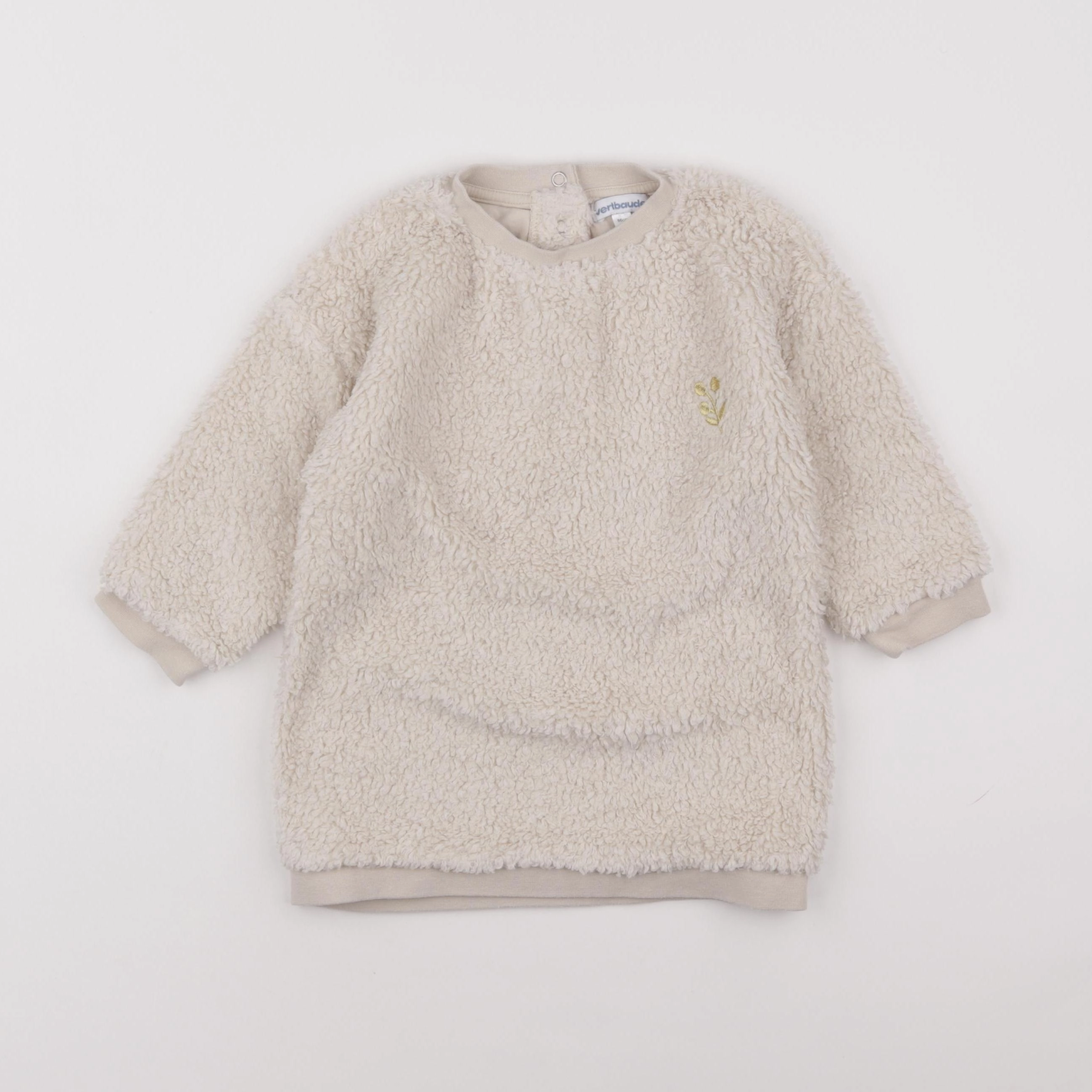 Vertbaudet - robe beige - 2 ans