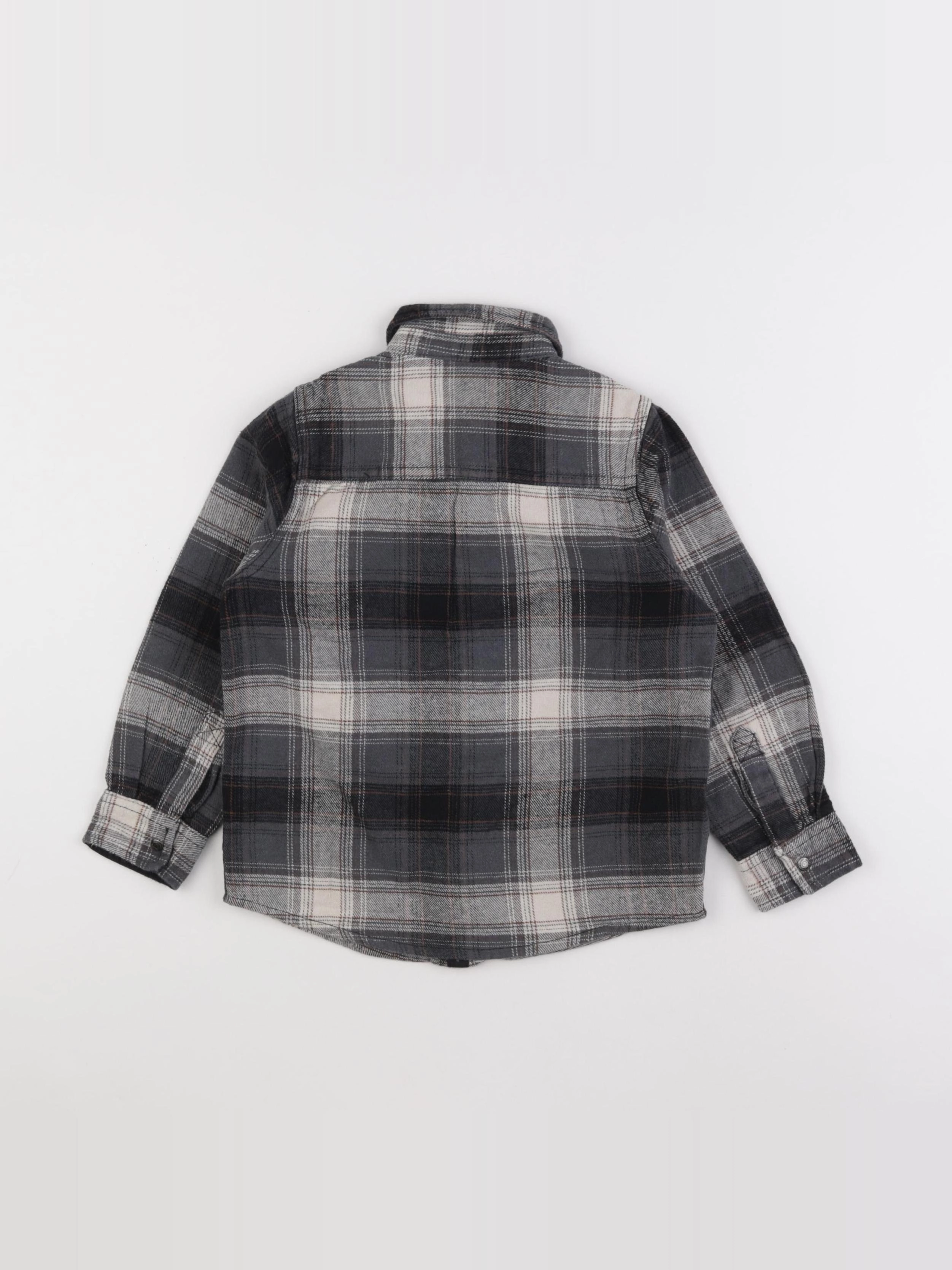 Vertbaudet - chemise noir - 6 ans