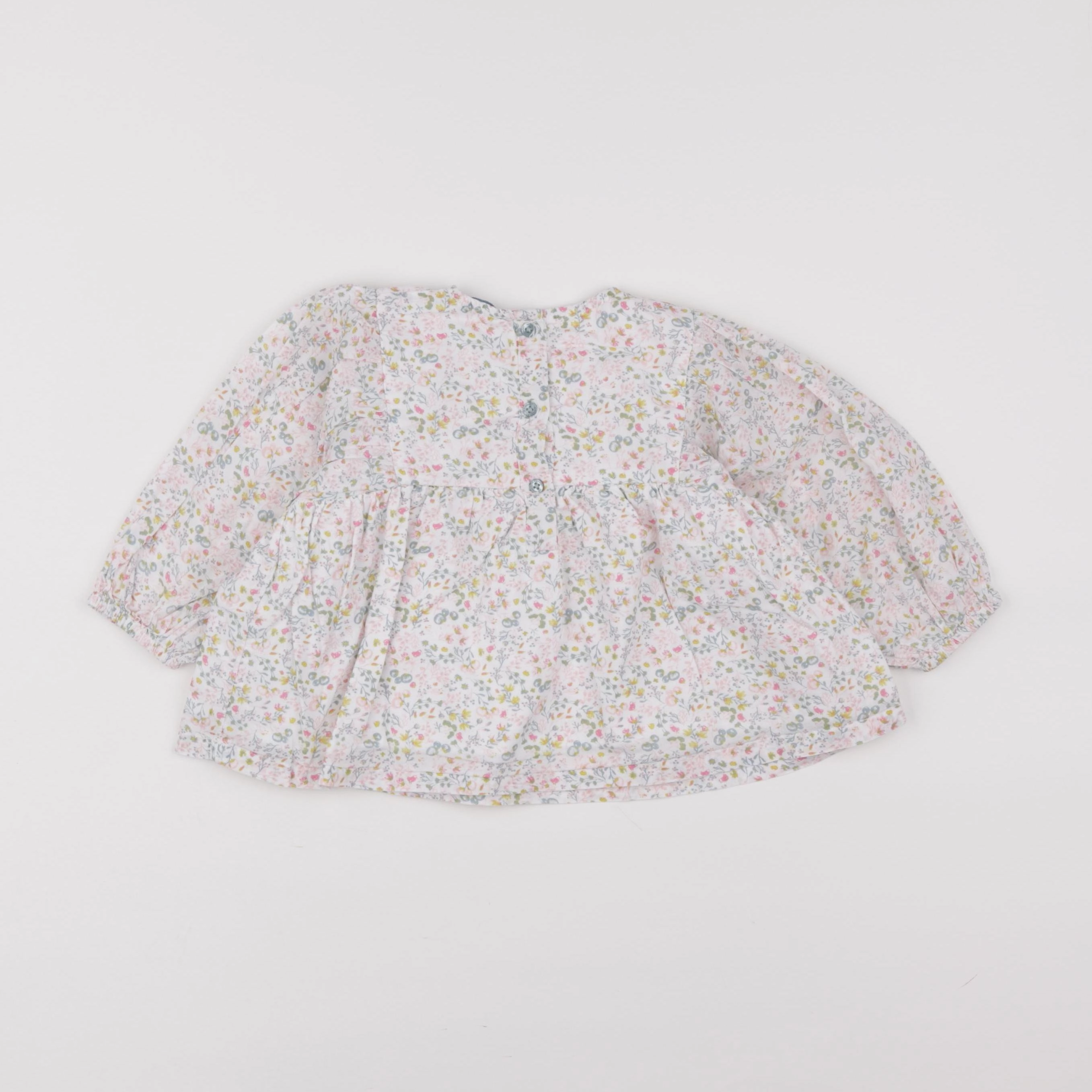 Vertbaudet - blouse blanc - 18 mois