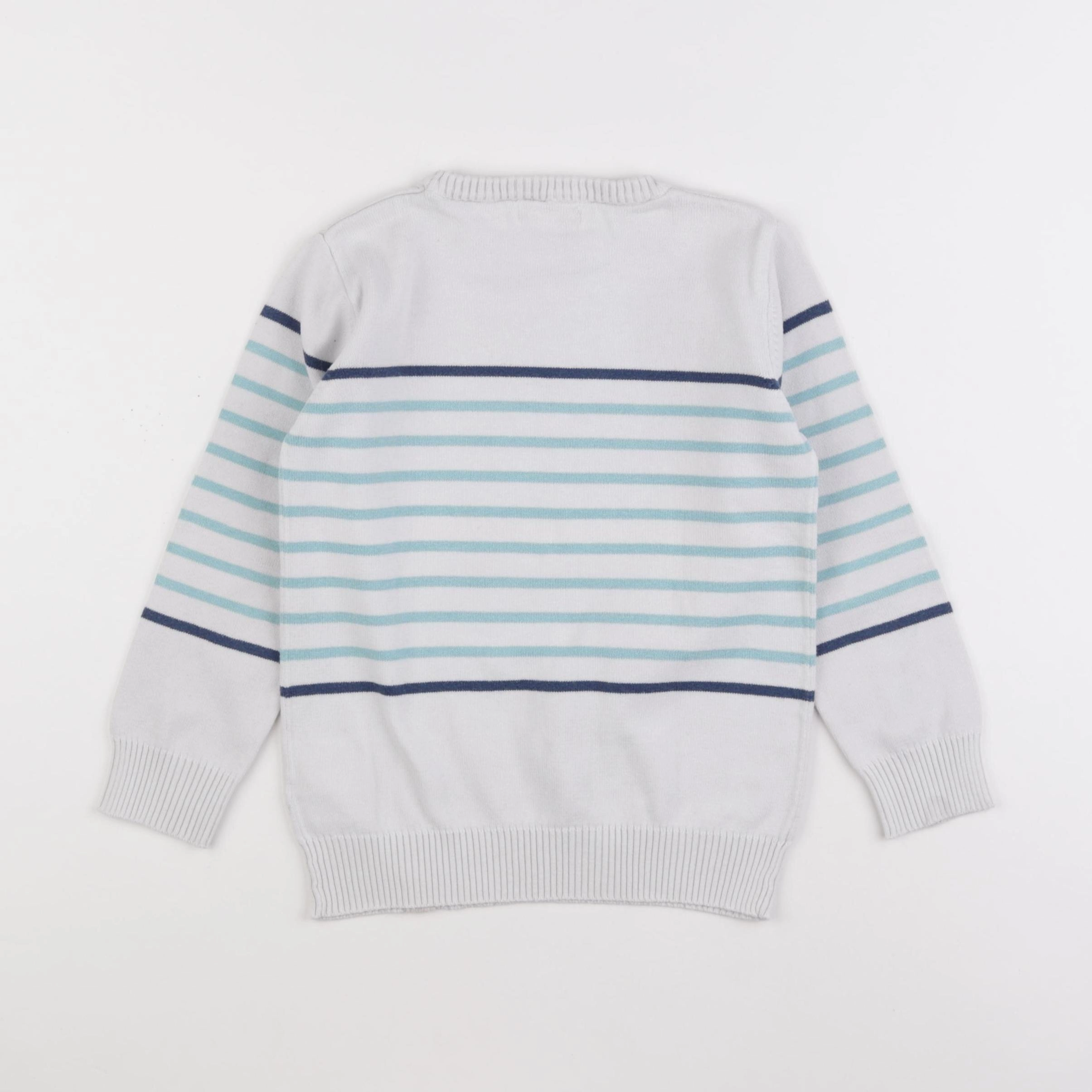 Vertbaudet - pull blanc - 6 ans