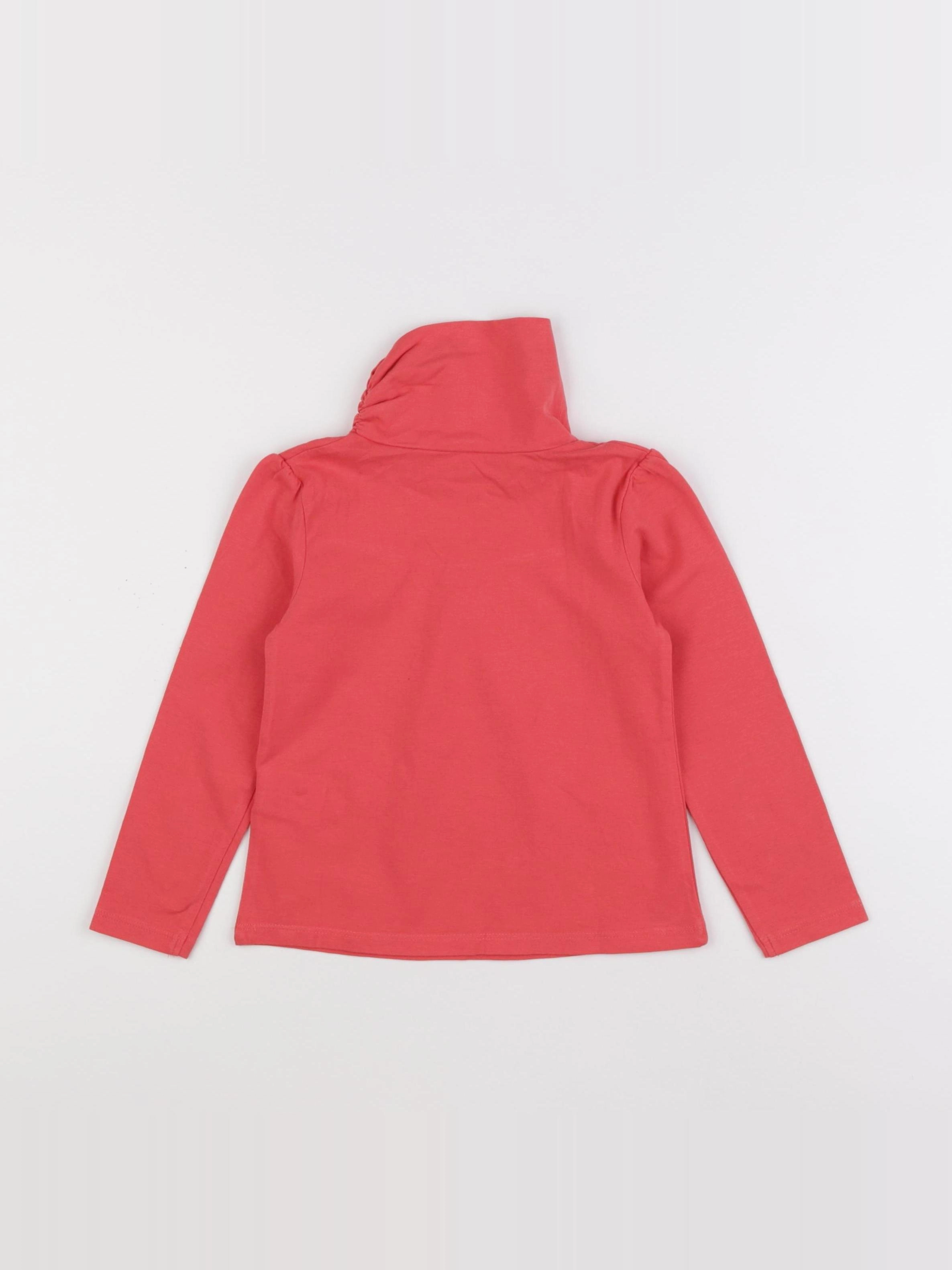 Vertbaudet - sous-pull rose - 4 ans