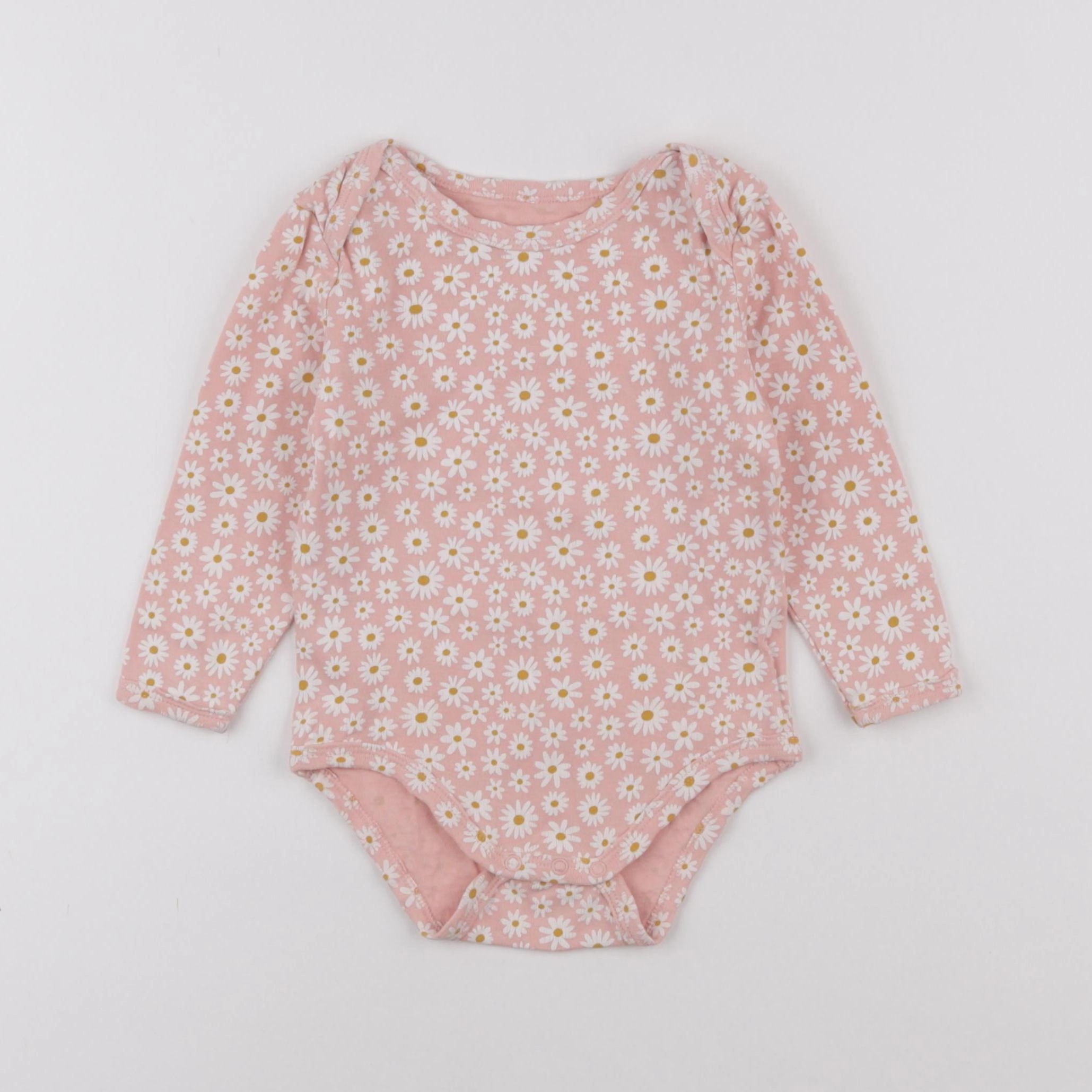 Vertbaudet - body rose - 12 mois