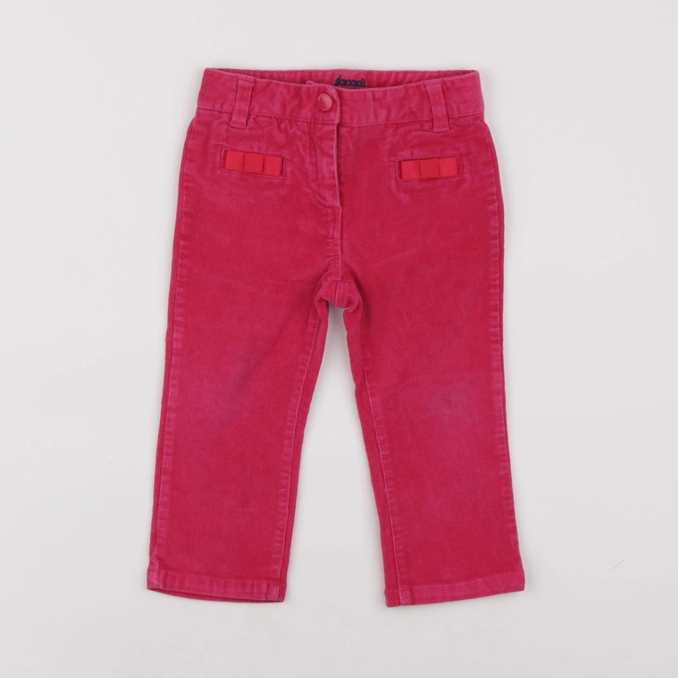 Jacadi - pantalon rose - 18 mois