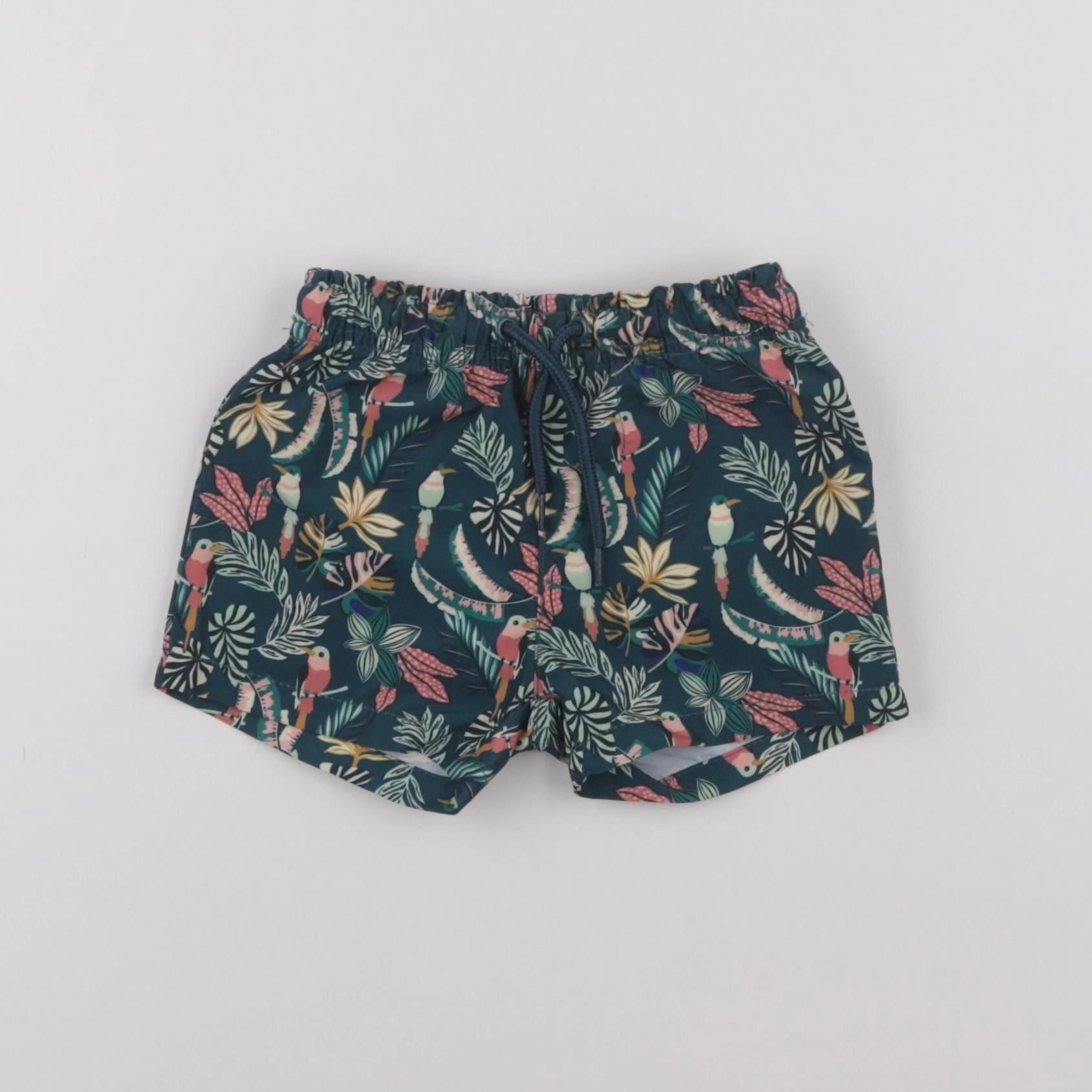 Vertbaudet - maillot de bain vert - 6 mois
