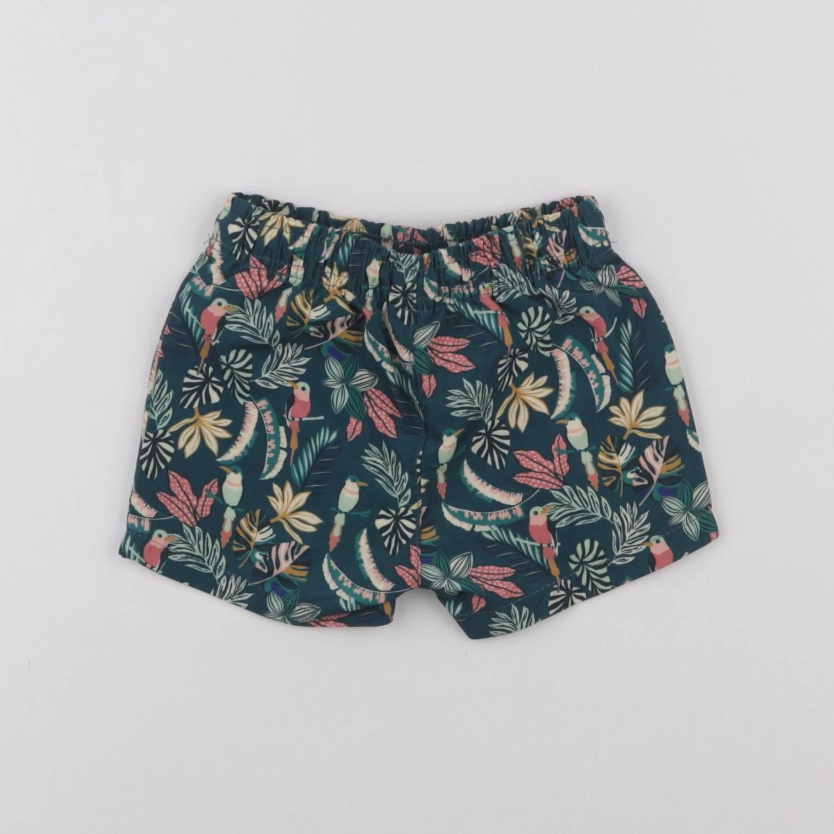 Vertbaudet - maillot de bain vert - 6 mois