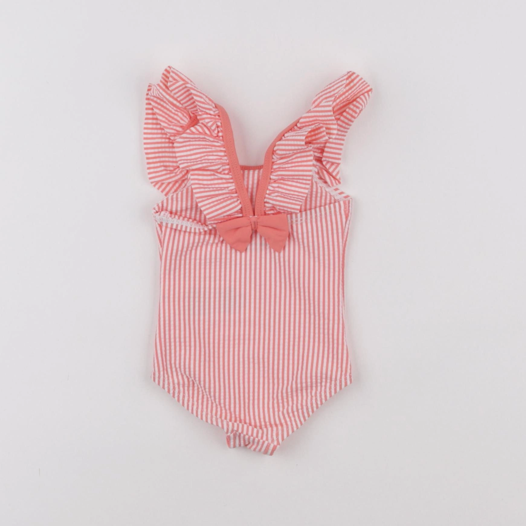 Vertbaudet - maillot de bain rose - 3 mois