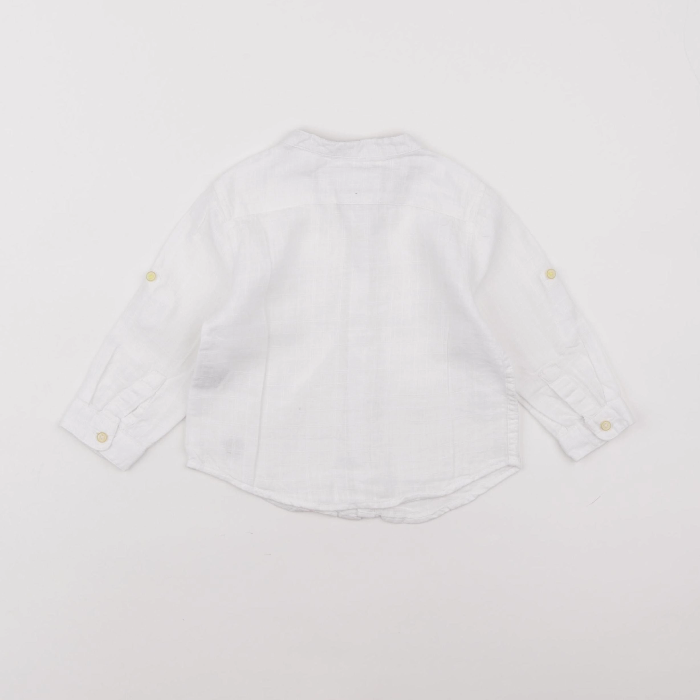 Zara - chemise blanc - 6/9 mois