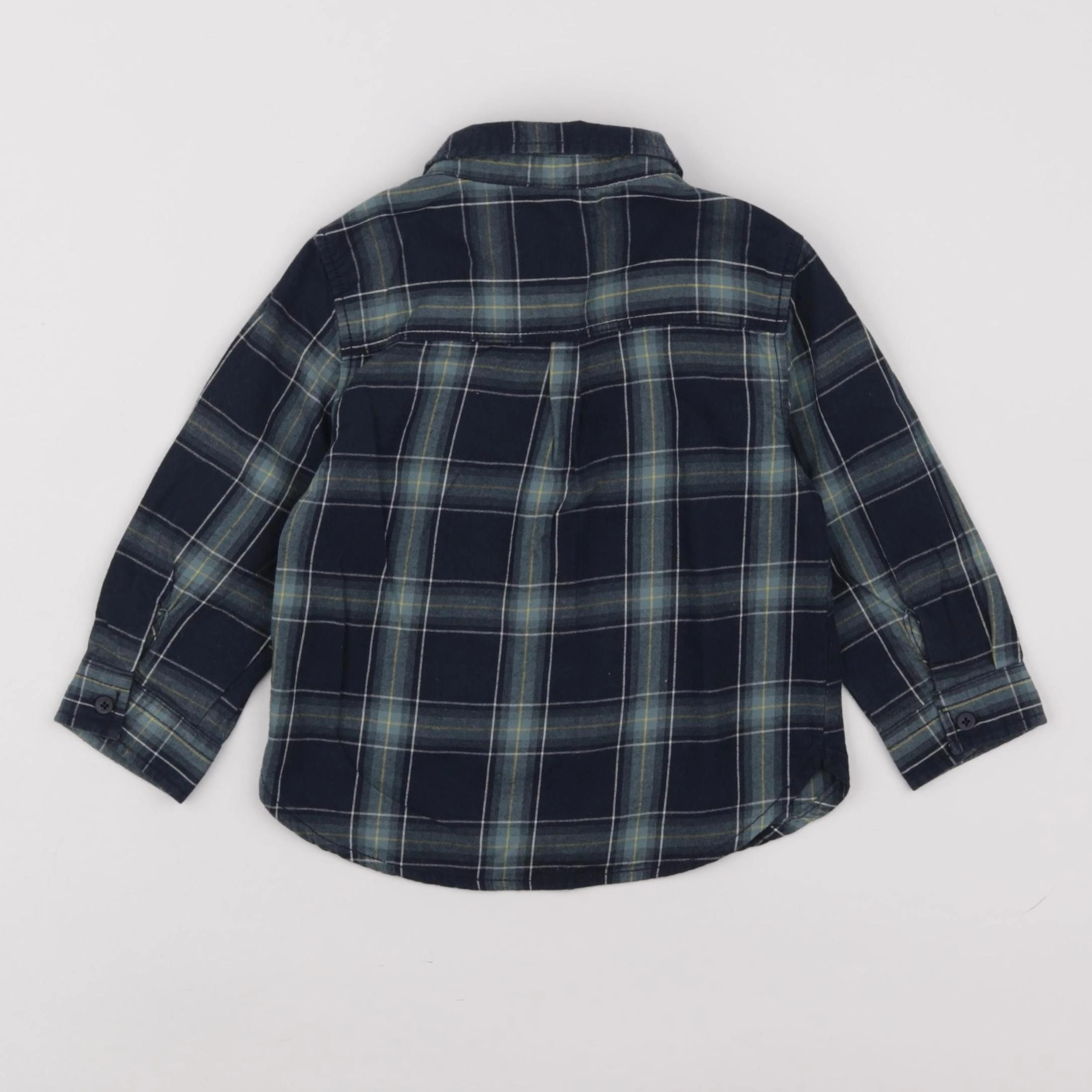 Tape à l'oeil - chemise bleu - 18 mois
