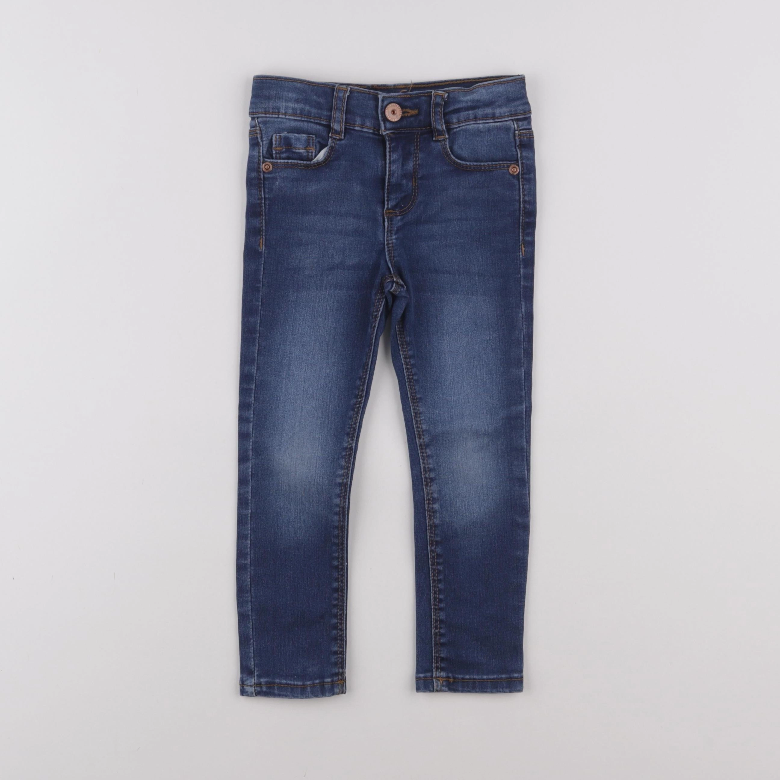 Vertbaudet - jean bleu - 3 ans