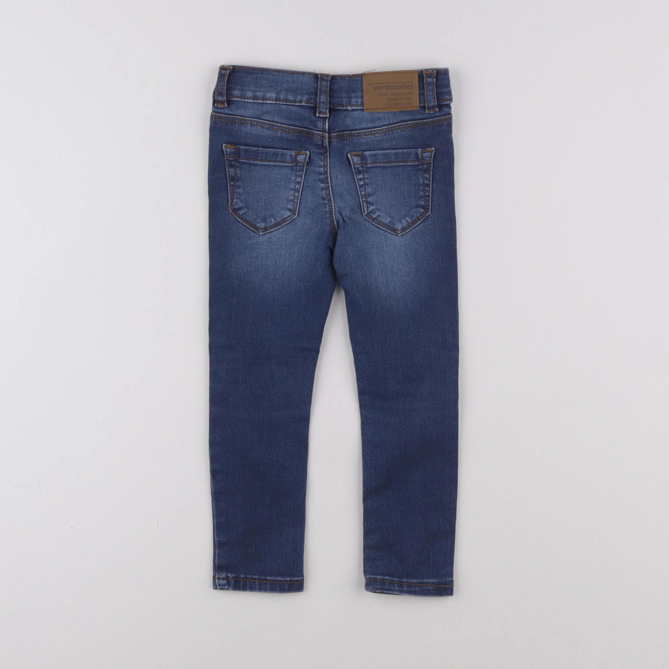 Vertbaudet - jean bleu - 3 ans