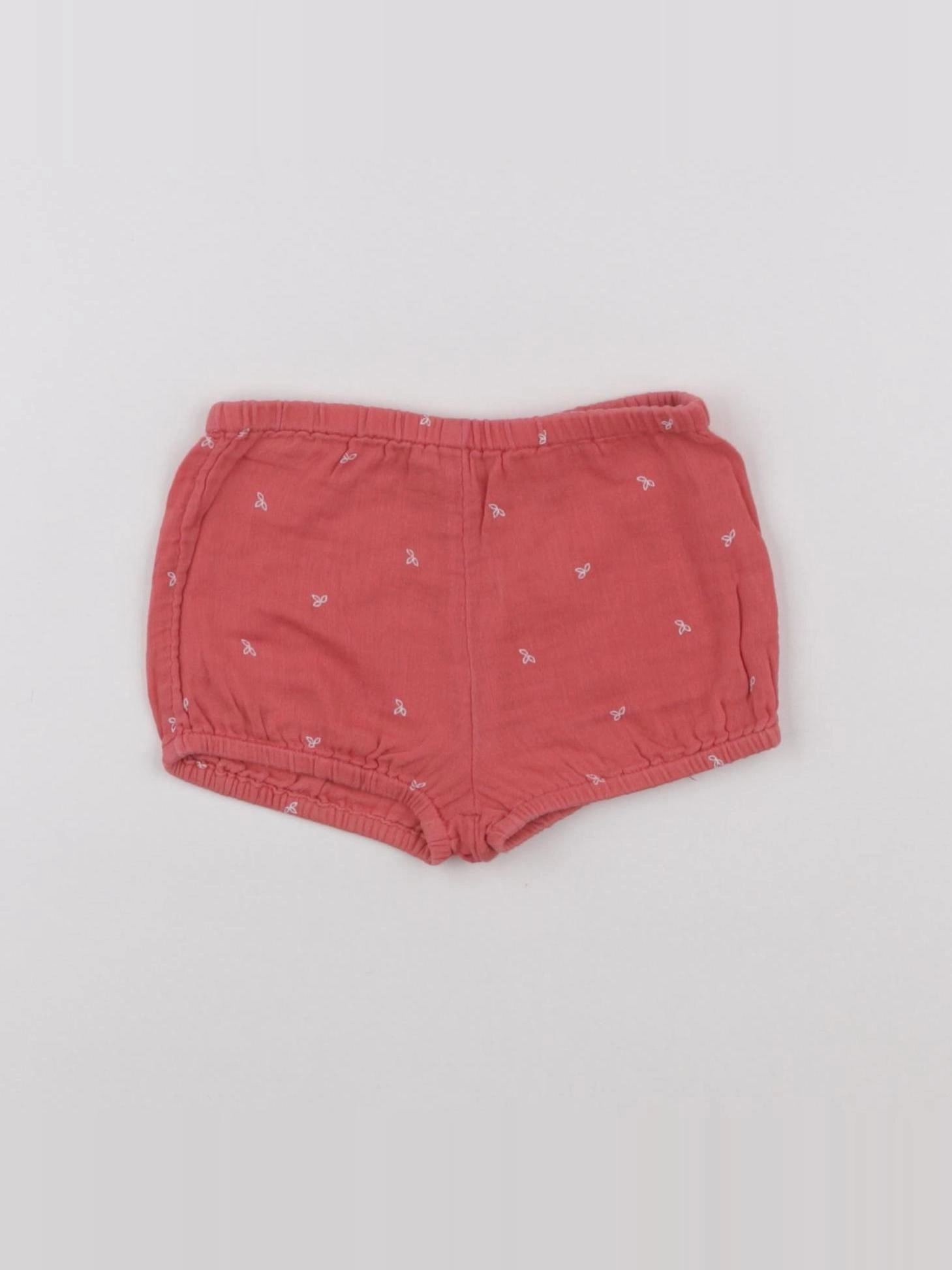 Vertbaudet - bloomer rouge - 6 mois