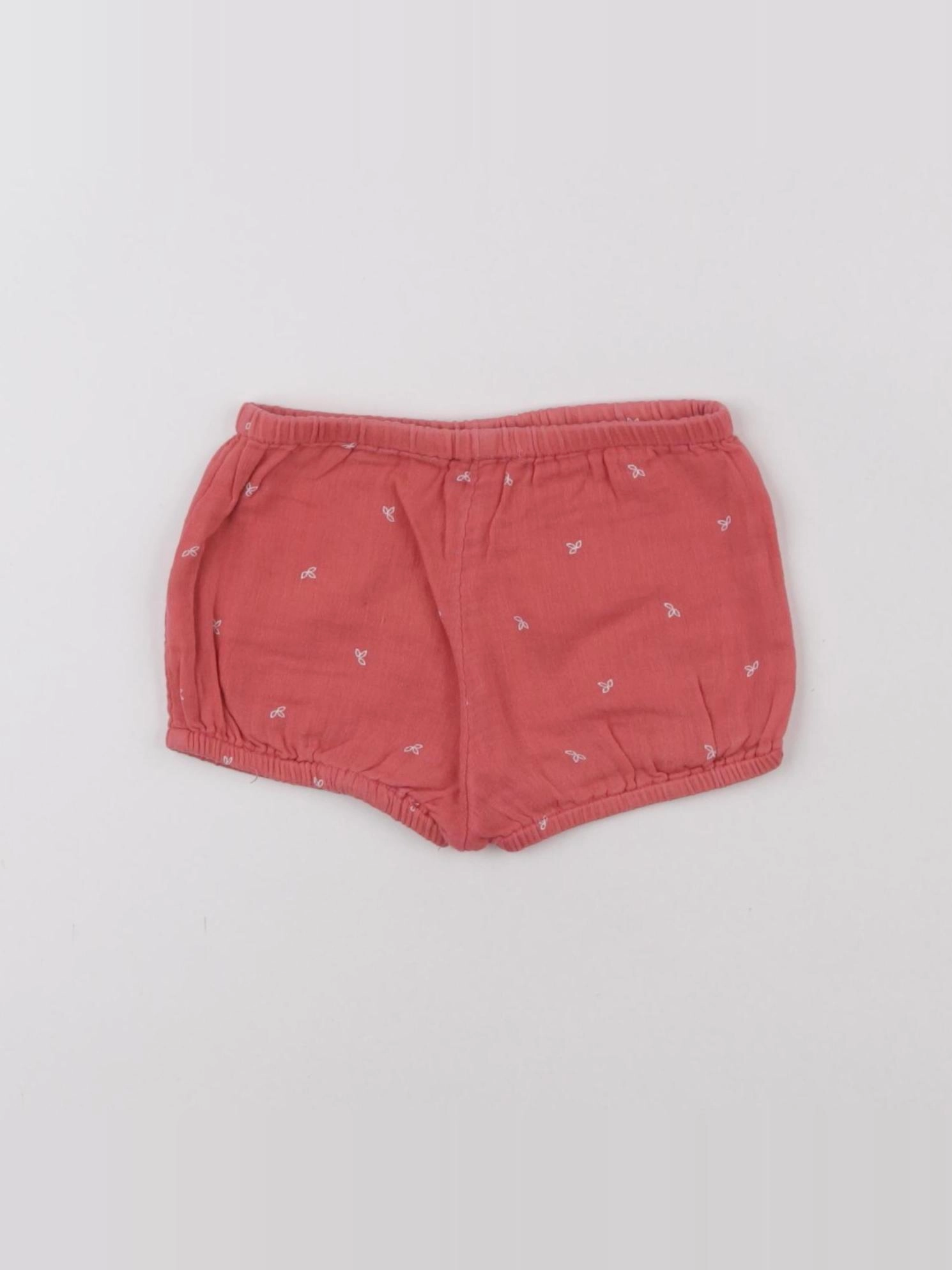 Vertbaudet - bloomer rouge - 6 mois