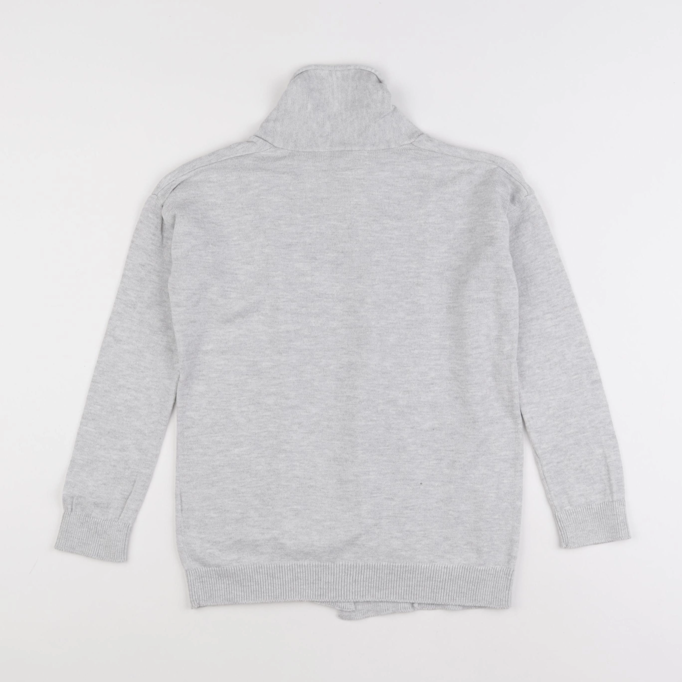 Vertbaudet - gilet gris - 8 ans