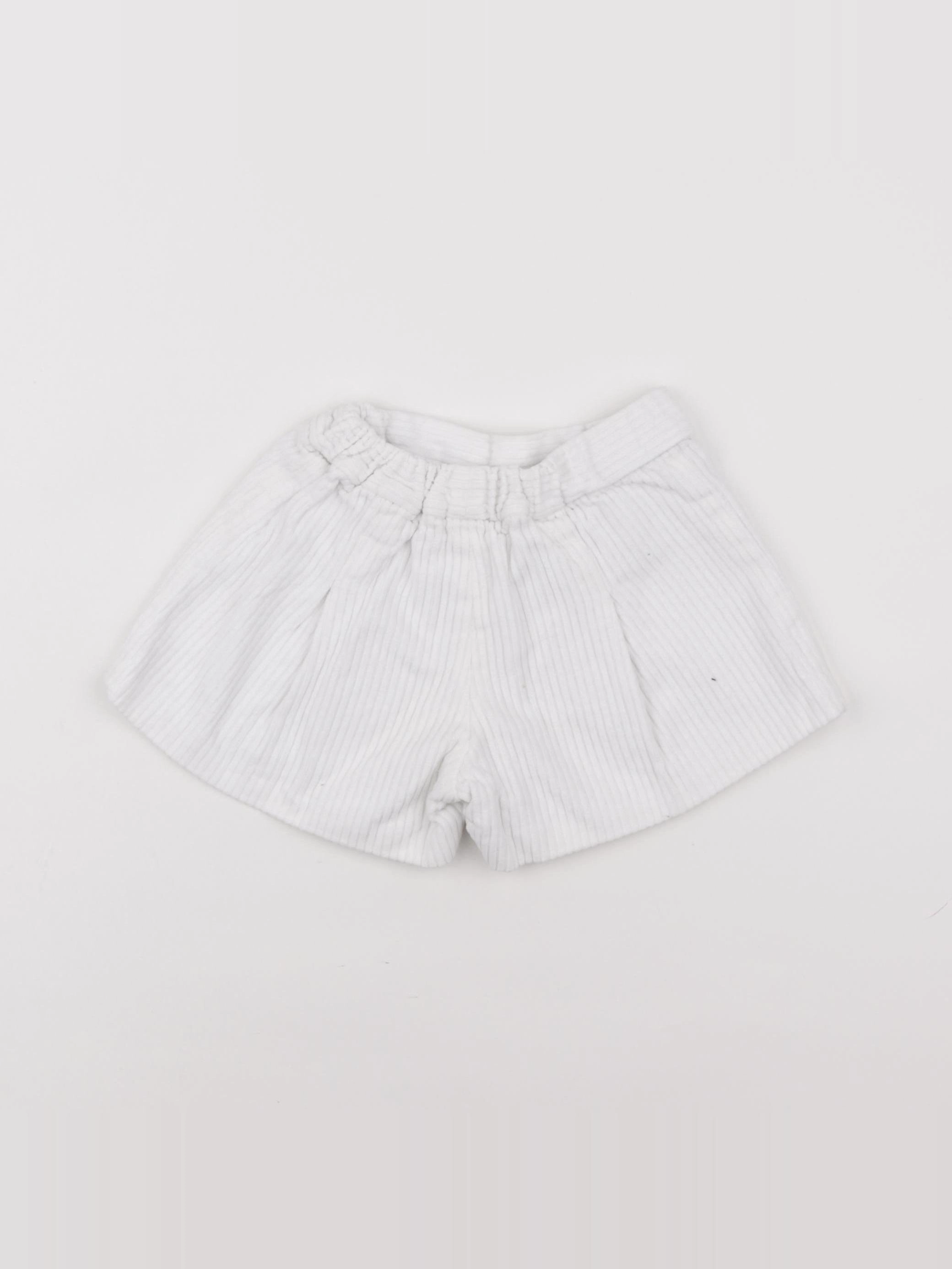 Jacadi - short blanc - 18 mois