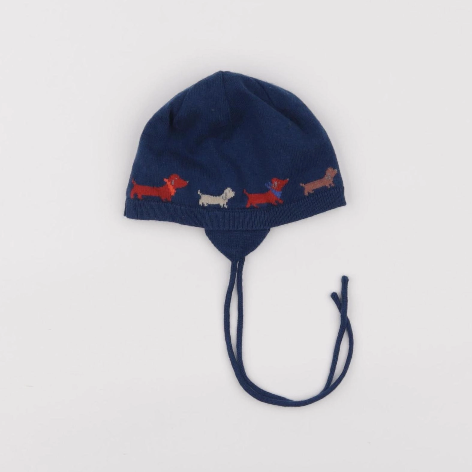 Jacadi - bonnet bleu - 3 mois