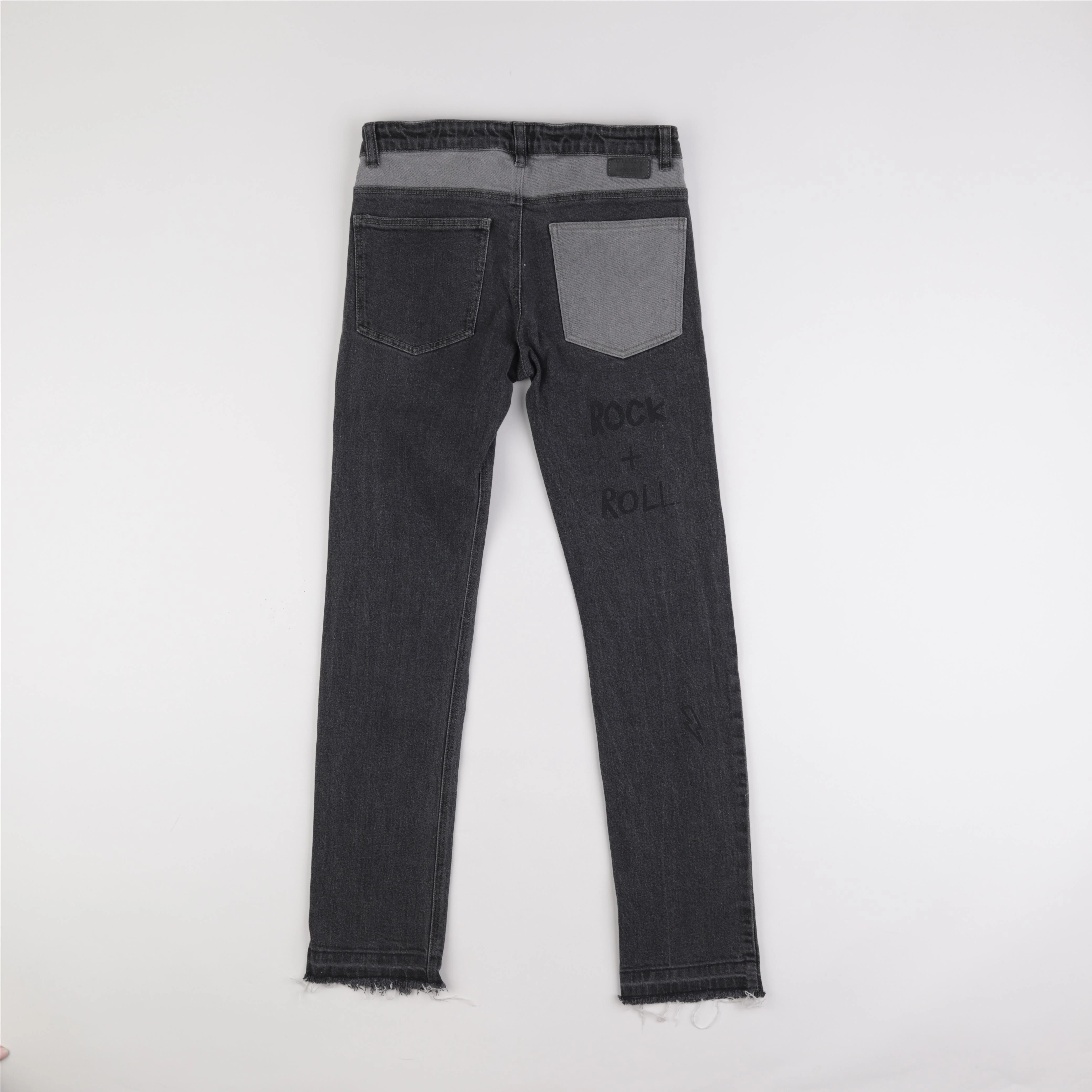 IKKS - jean gris - 12 ans