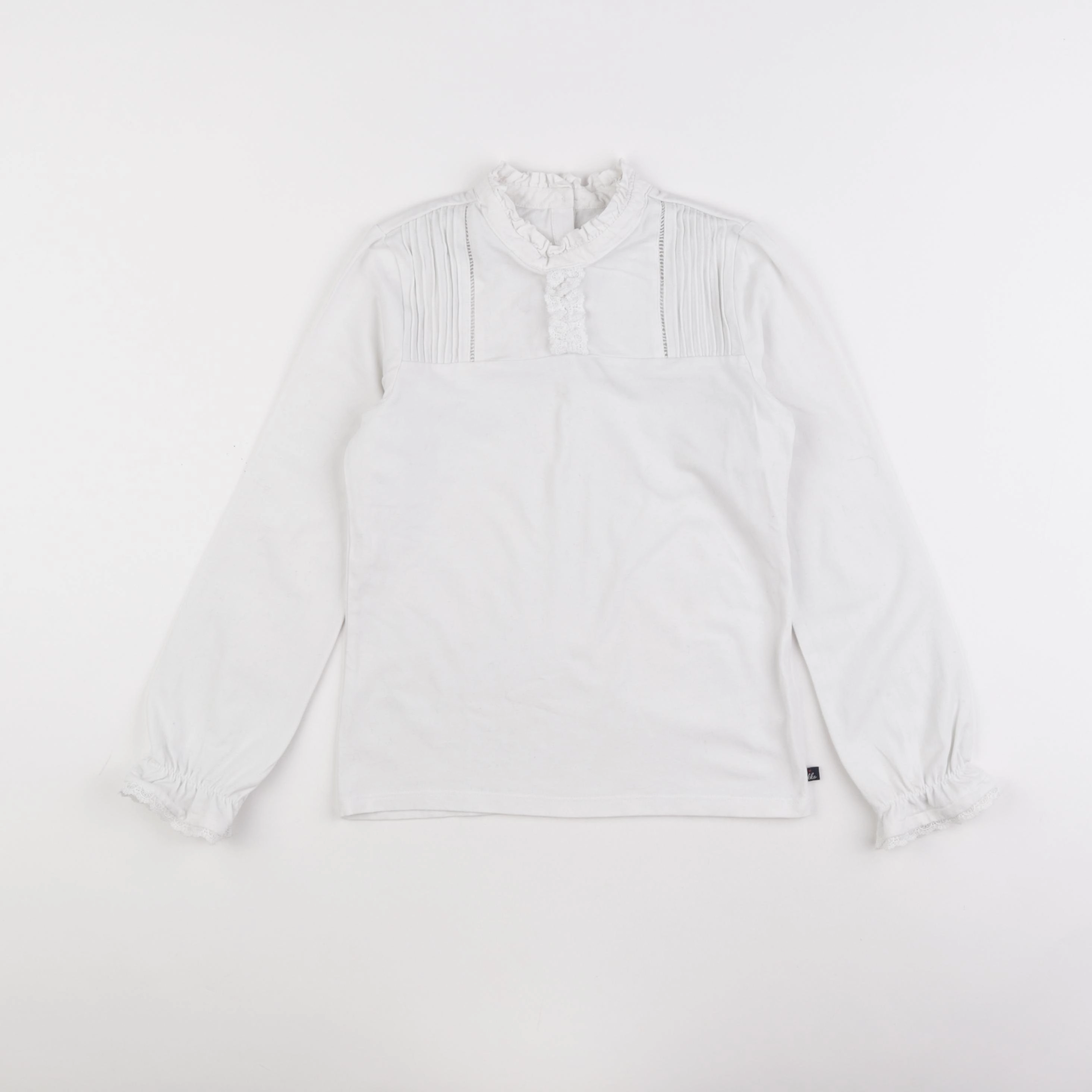 IKKS - tee-shirt blanc - 8 ans