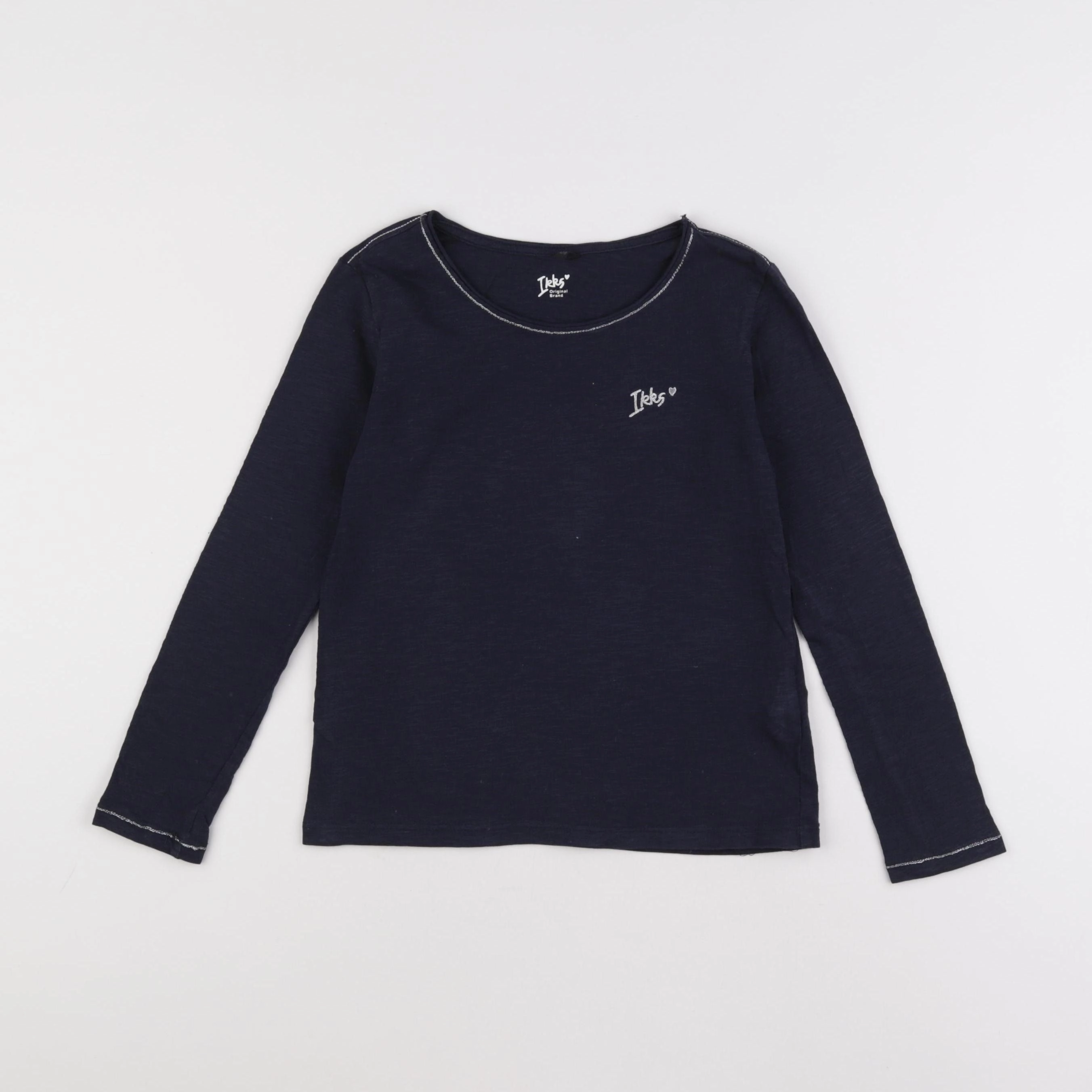 IKKS - tee-shirt bleu - 8 ans