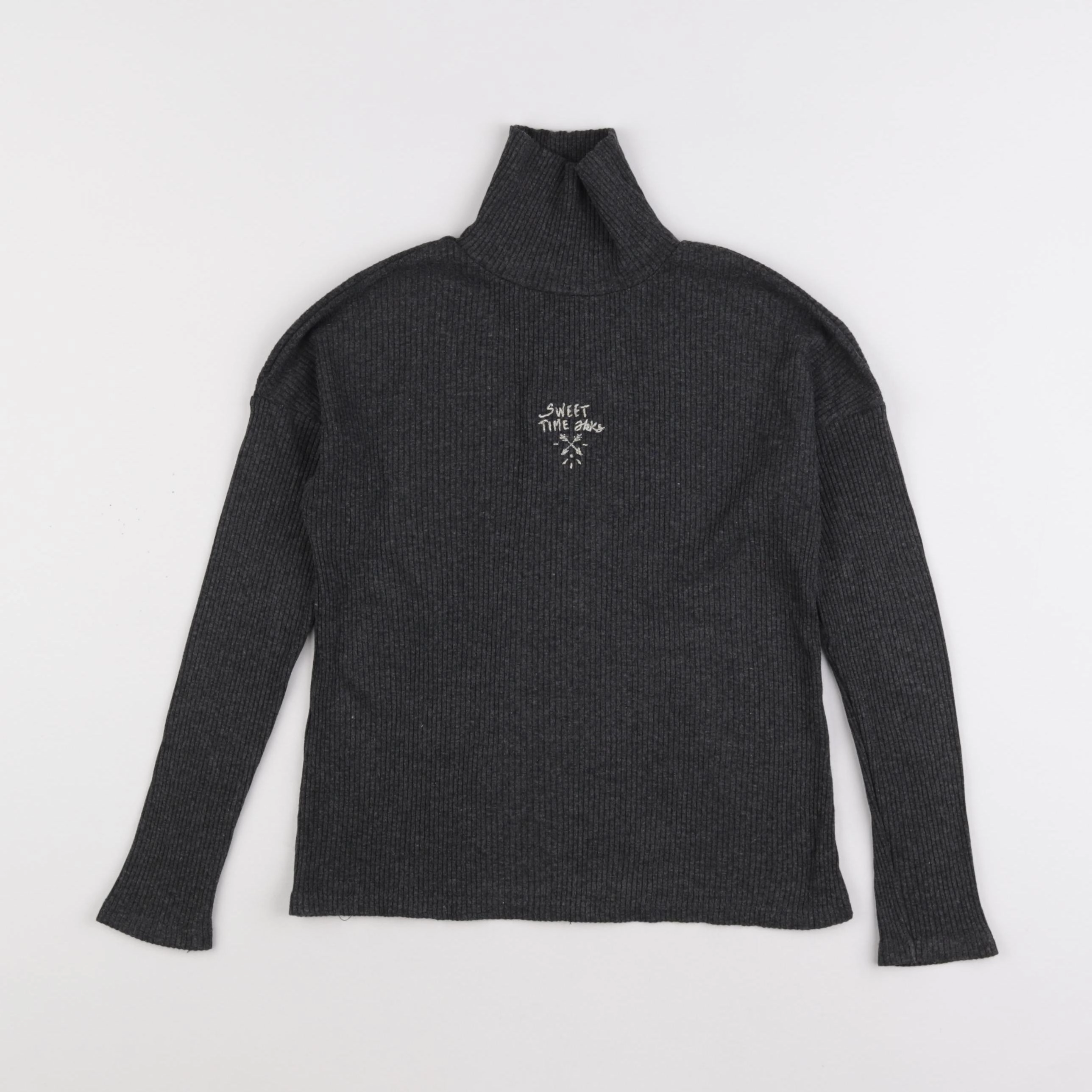 IKKS - sous-pull gris - 8 ans