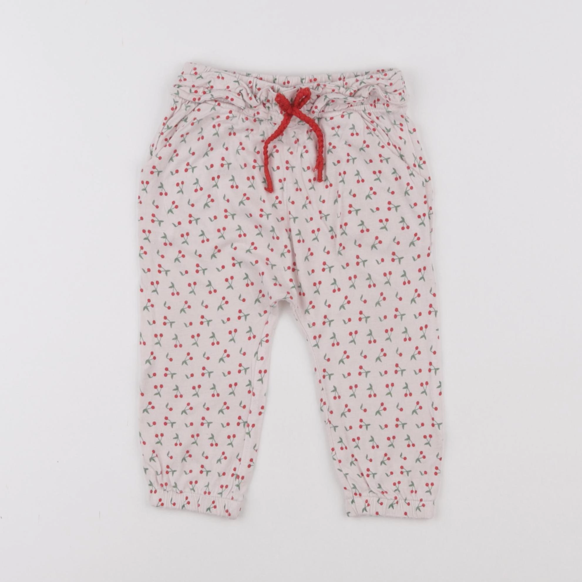Vertbaudet - pantalon rose - 12 mois