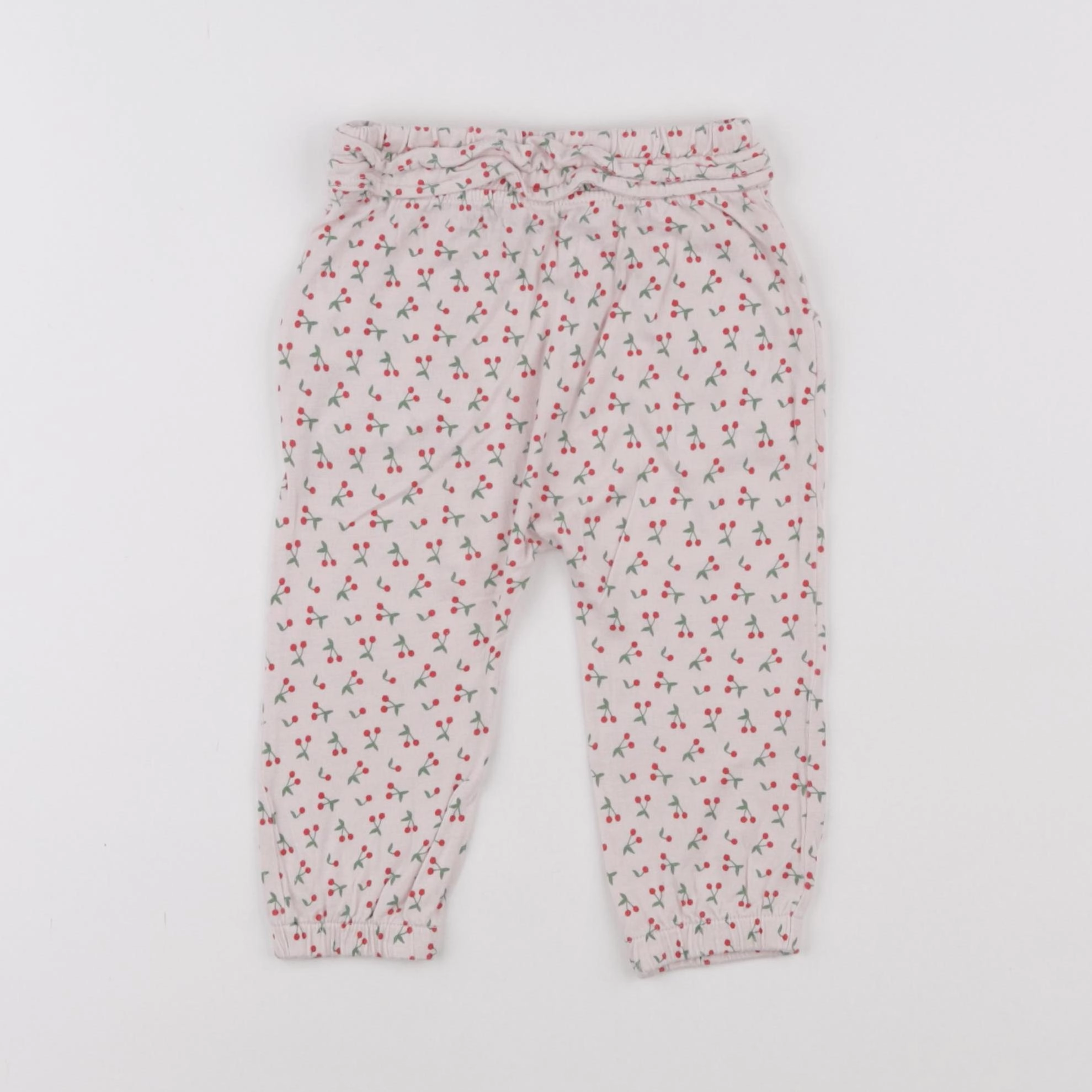 Vertbaudet - pantalon rose - 12 mois