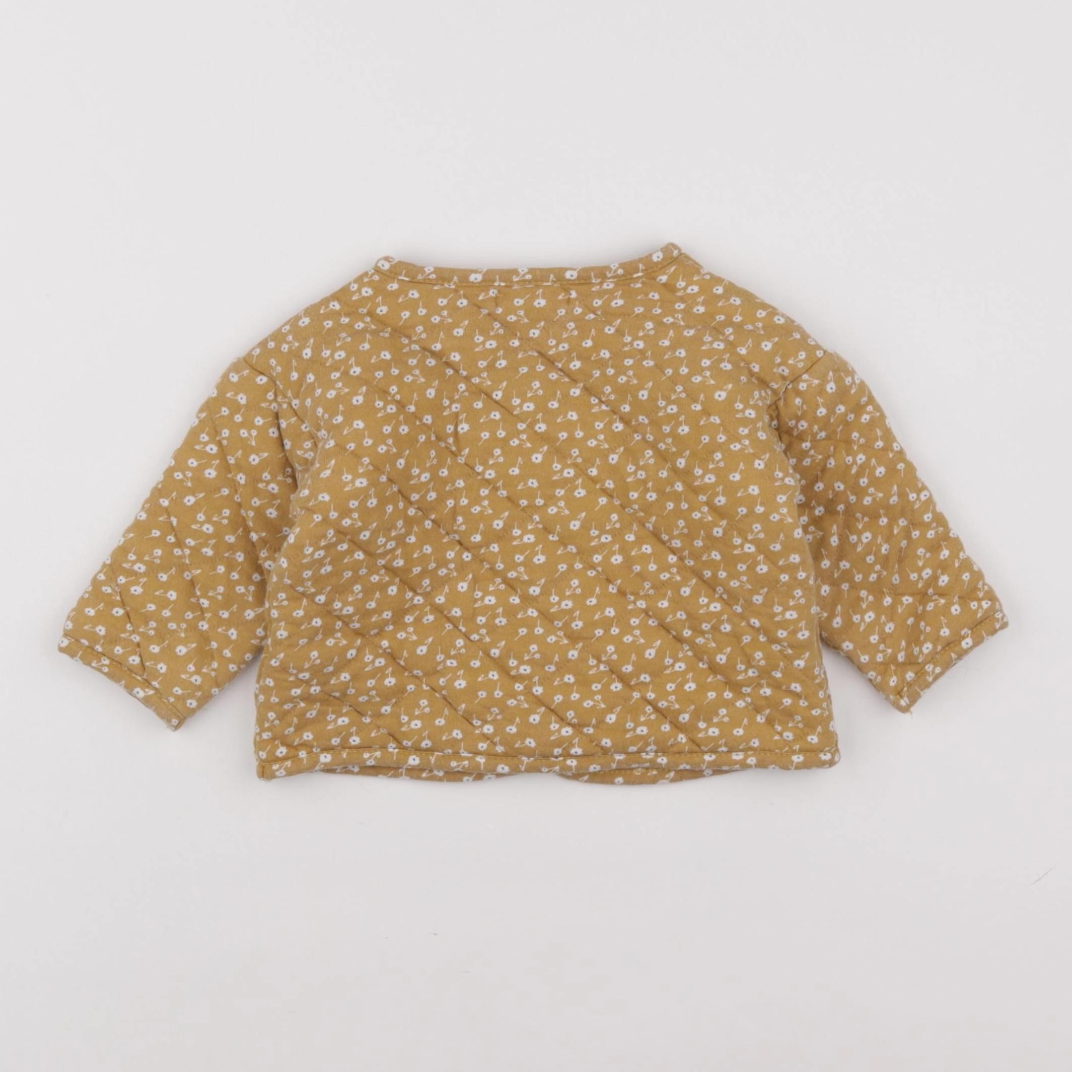 Vertbaudet - veste jaune - 9 mois