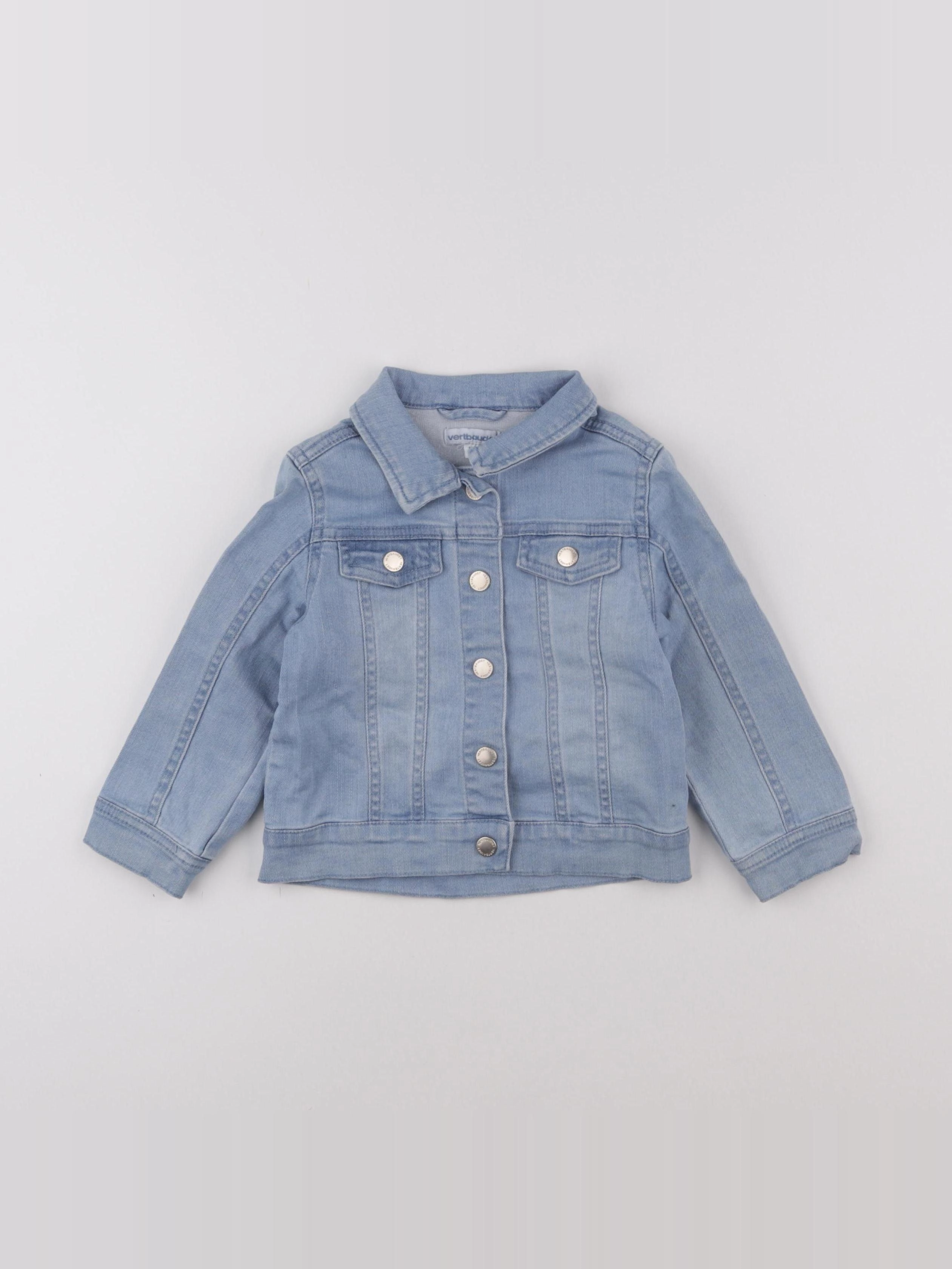 Vertbaudet - veste bleu - 2 ans