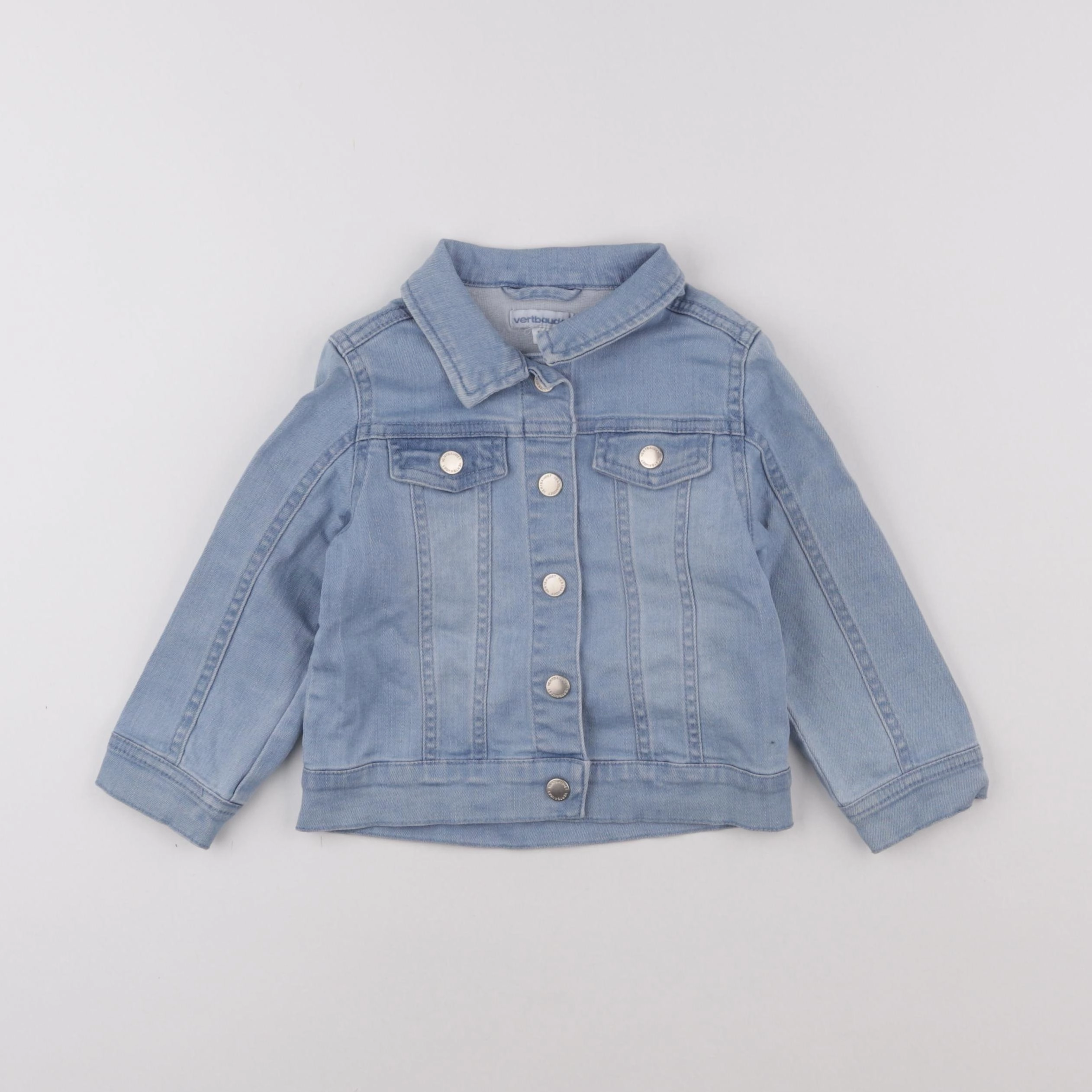 Vertbaudet - veste bleu - 2 ans