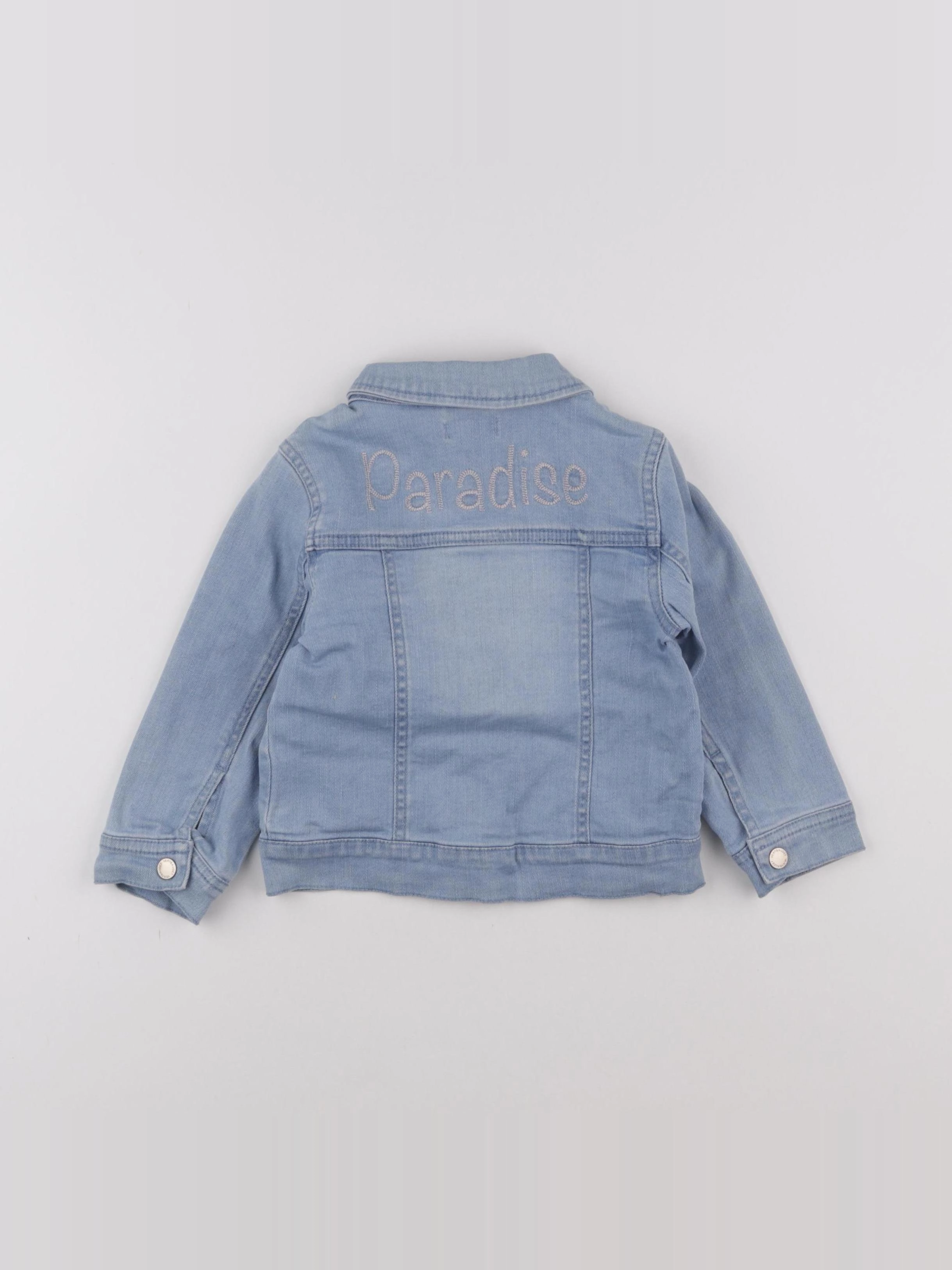Vertbaudet - veste bleu - 2 ans