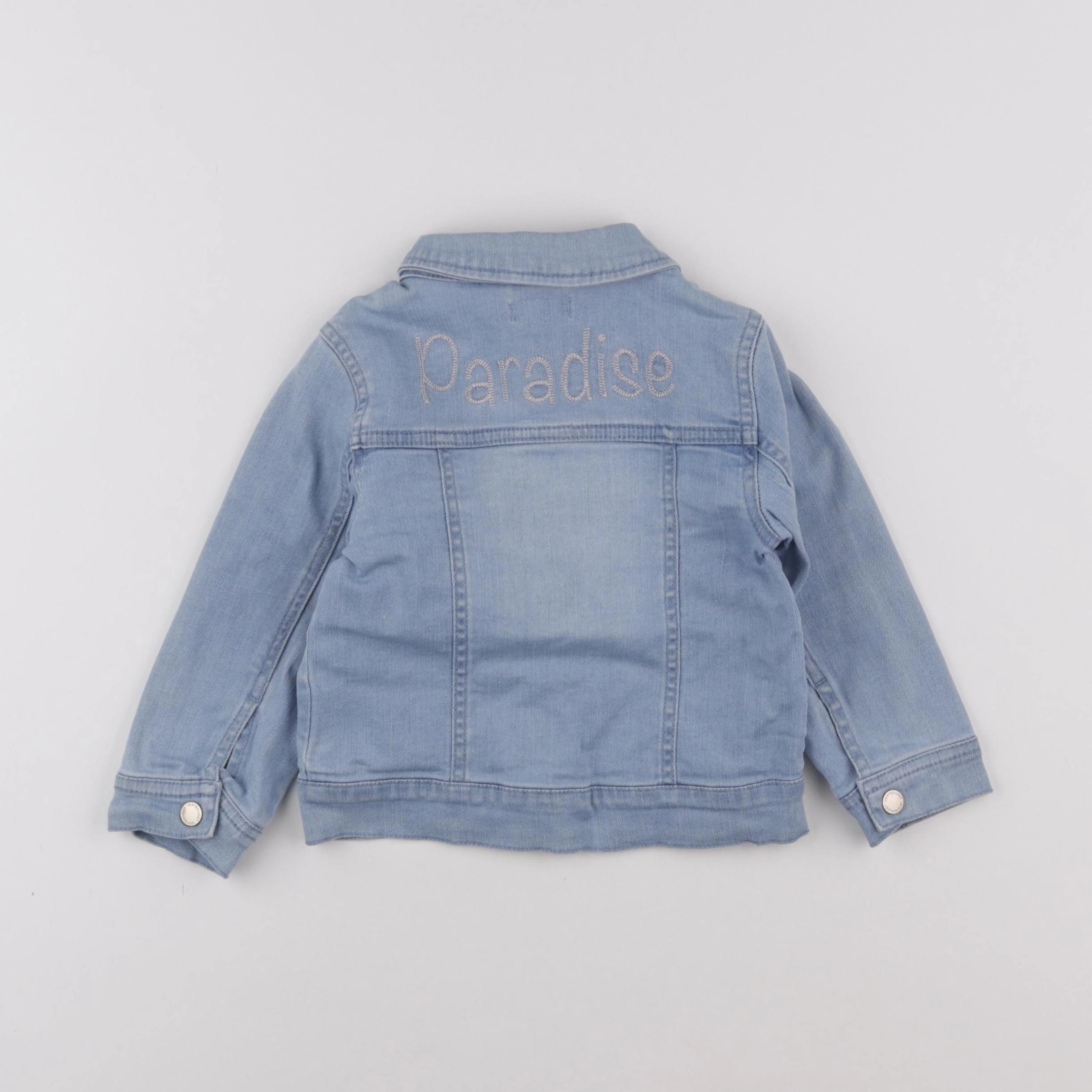 Vertbaudet - veste bleu - 2 ans