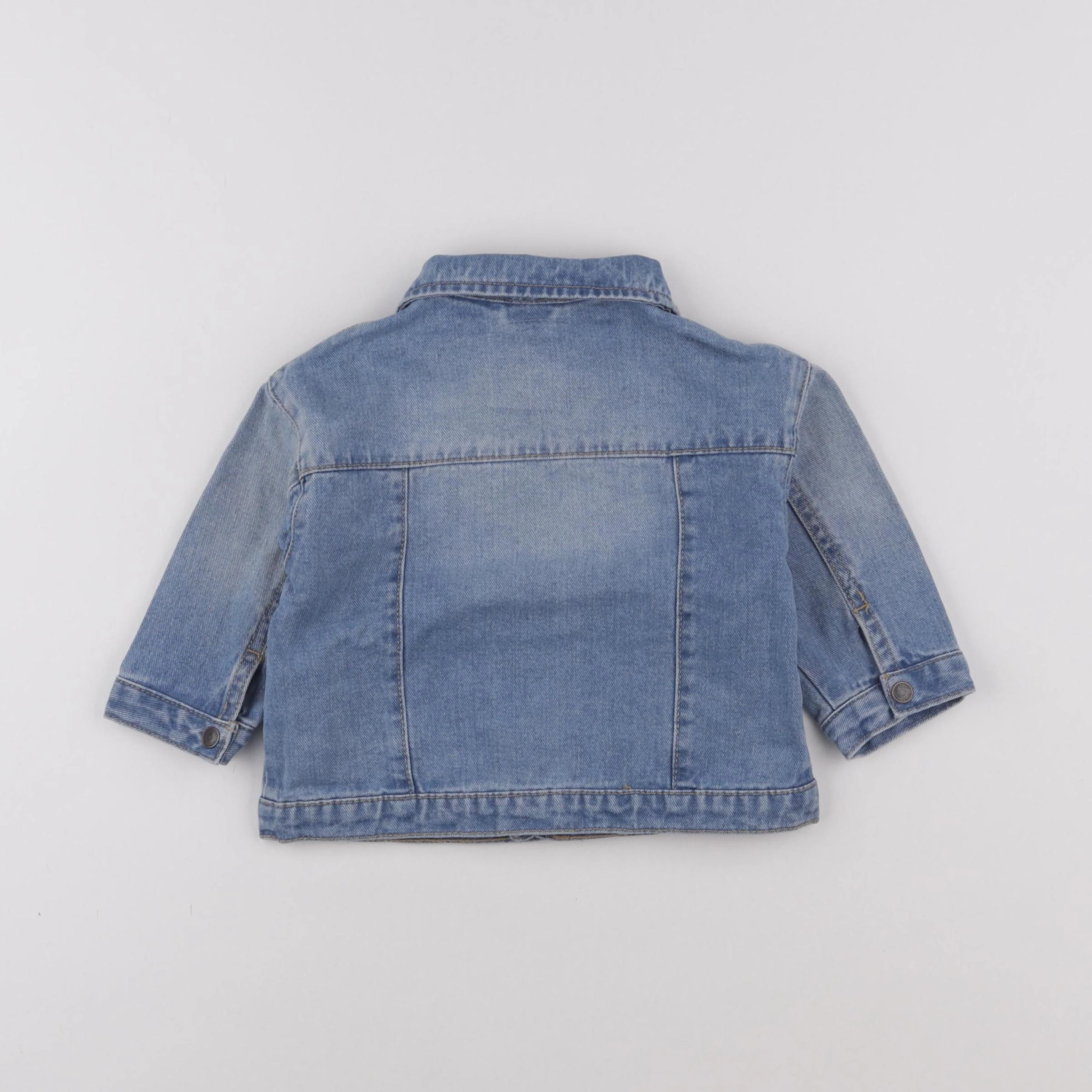 Vertbaudet - veste bleu - 12 mois