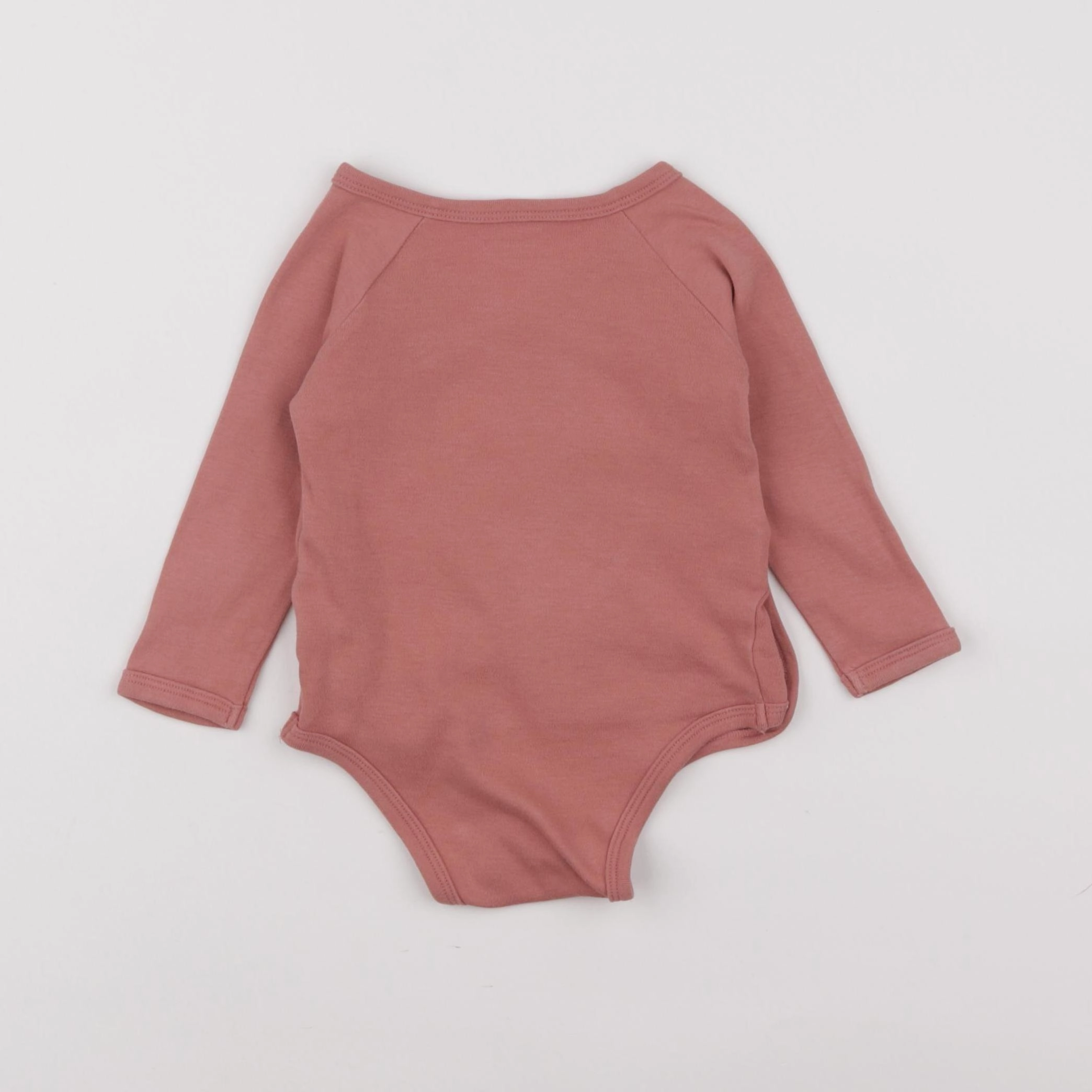 Vertbaudet - body rose - 9 mois