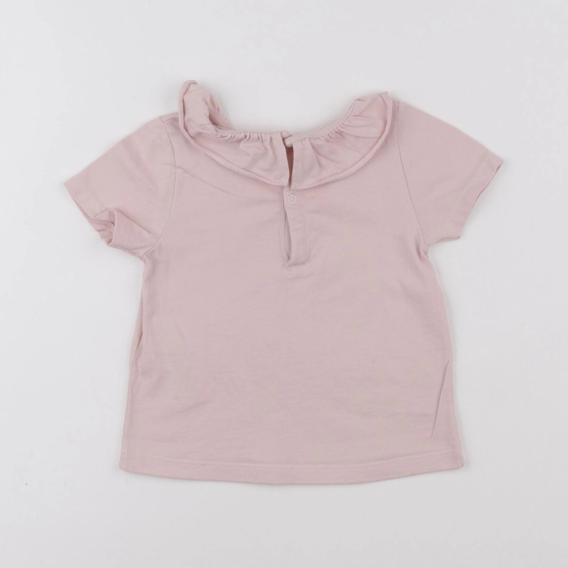 Petit Bateau - tee-shirt rose - 18 mois