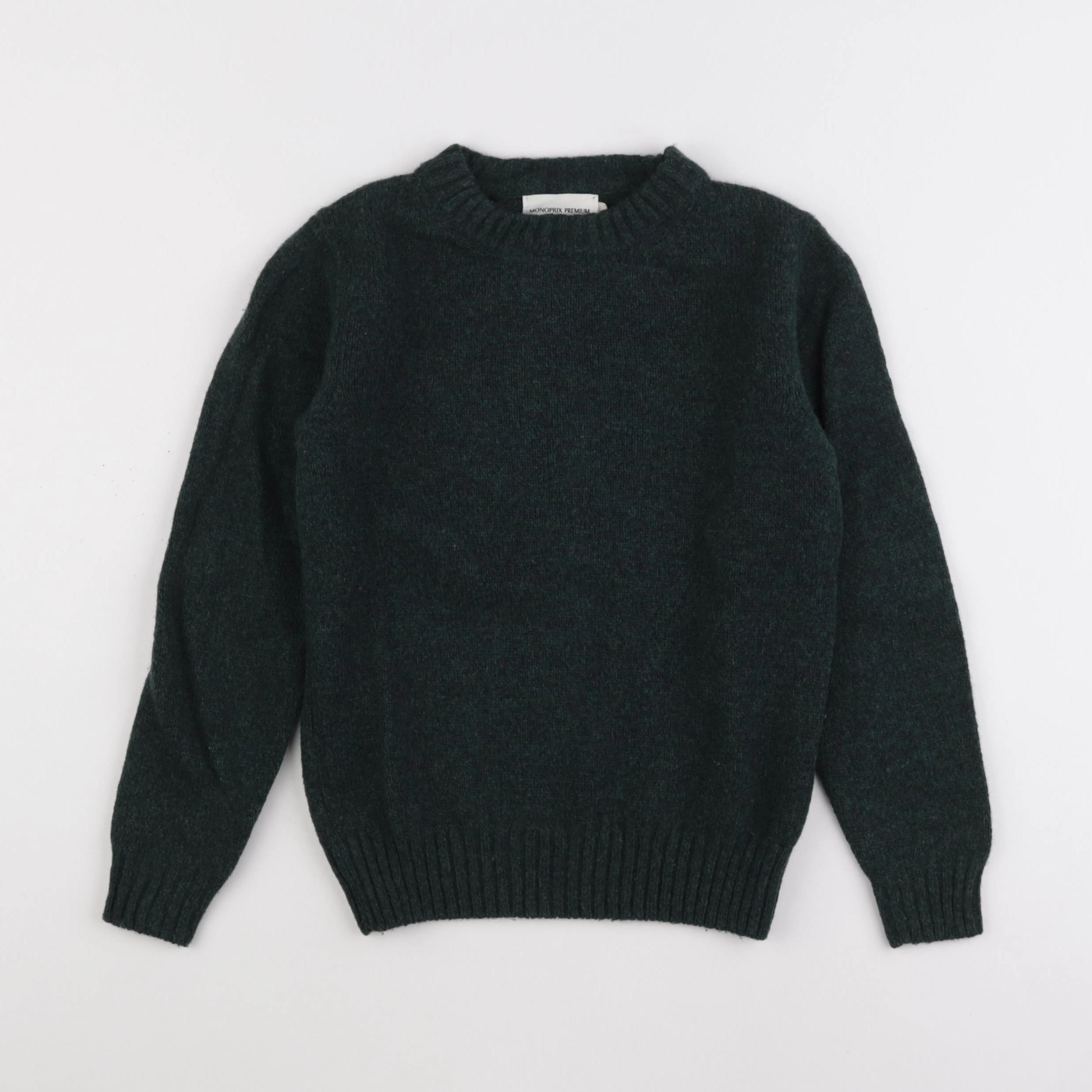 Monoprix - pull vert - 8 ans