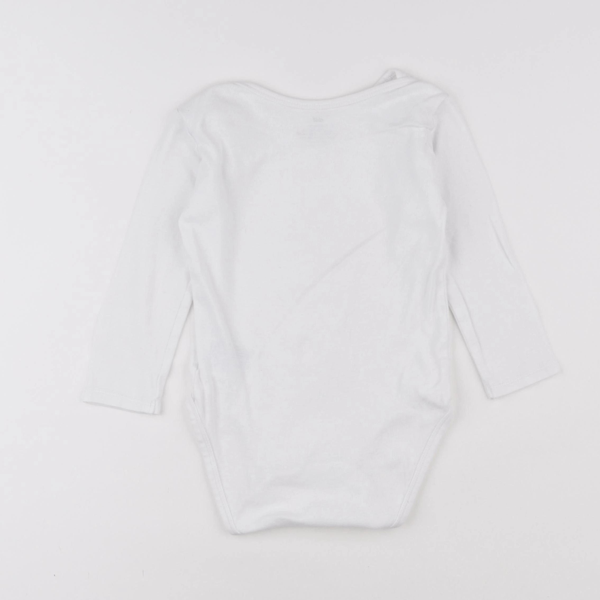 H&M - body blanc - 18/24 mois